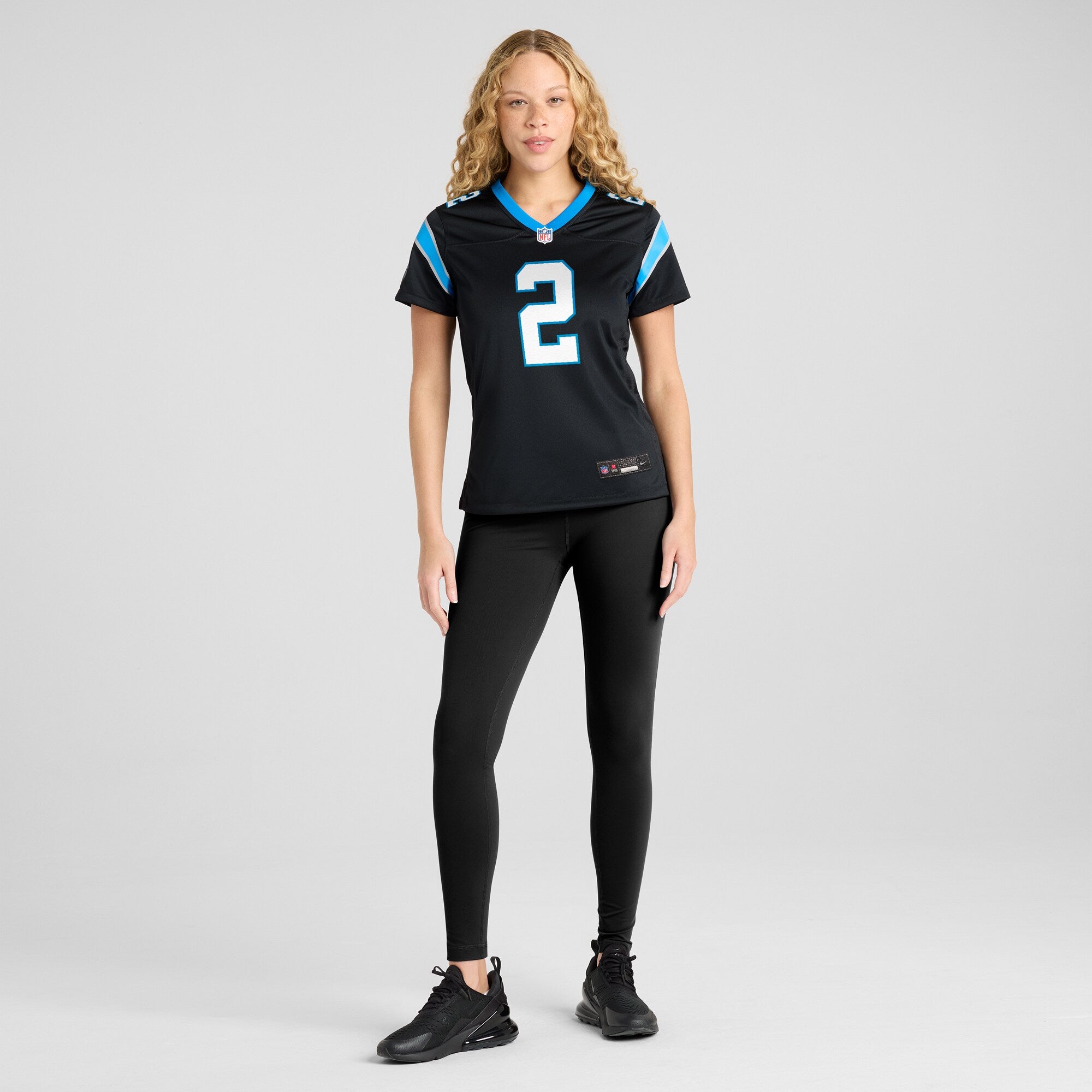 Mike Jackson Carolina Panthers Nike Women's  Game Jersey -  Black