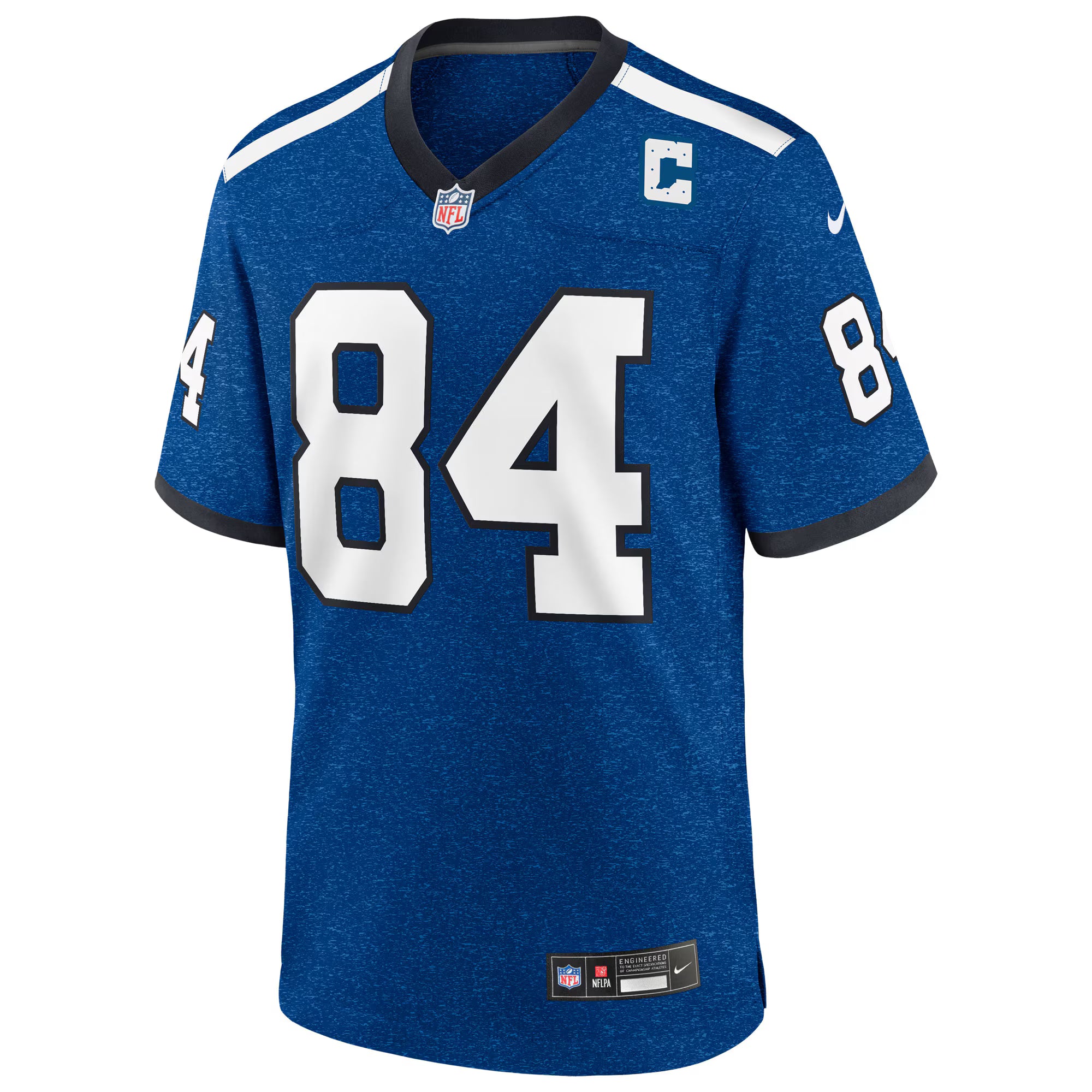 Tyler Warren Indianapolis Colts Nike Alternate 2 Indiana Nights Game Jersey -  Heather Royal