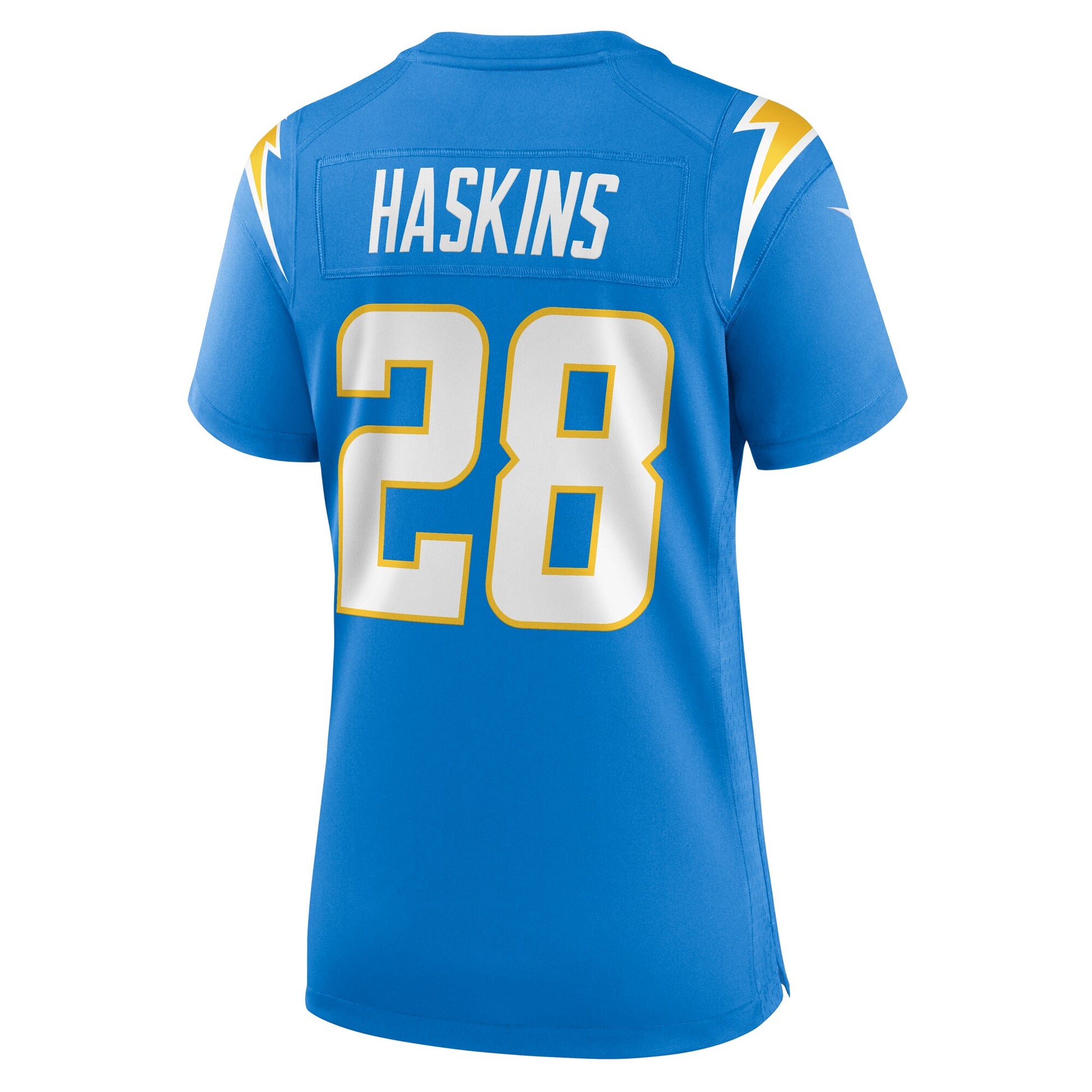 Hassan Haskins Los Angeles Chargers Nike Women's  Game Jersey -  Powder Blue