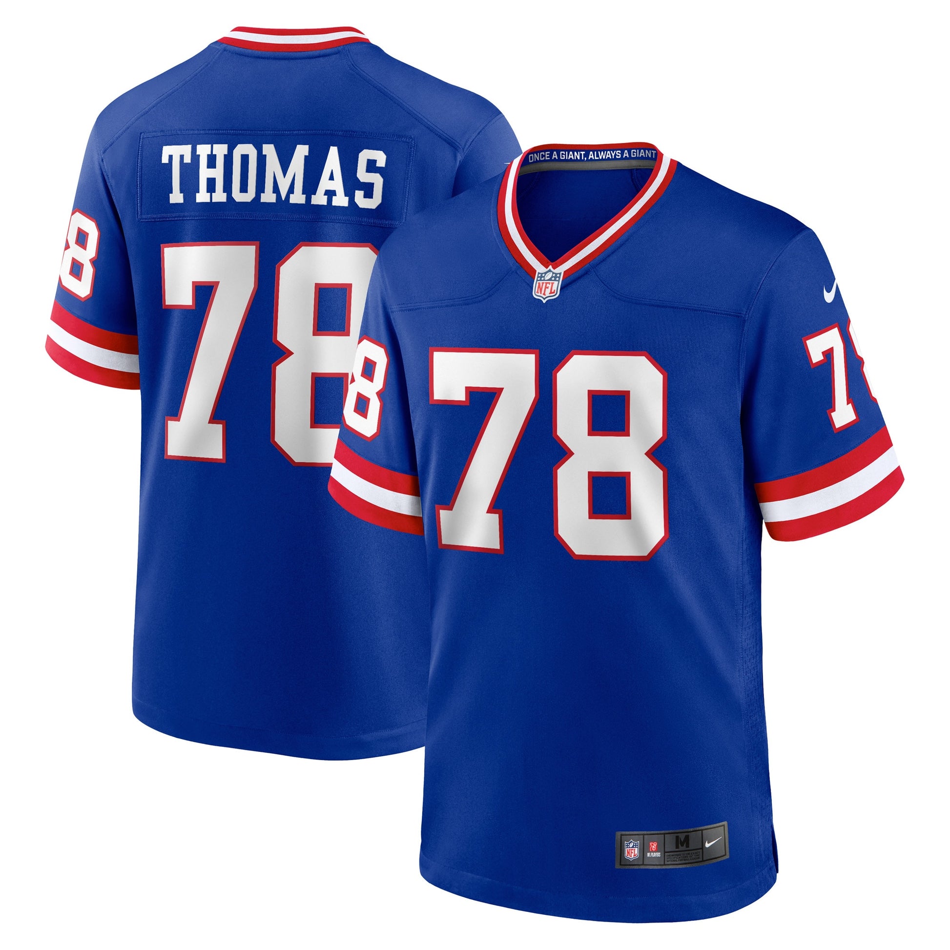 Andrew Thomas New York Giants Nike Alternate Game Jersey - Royal