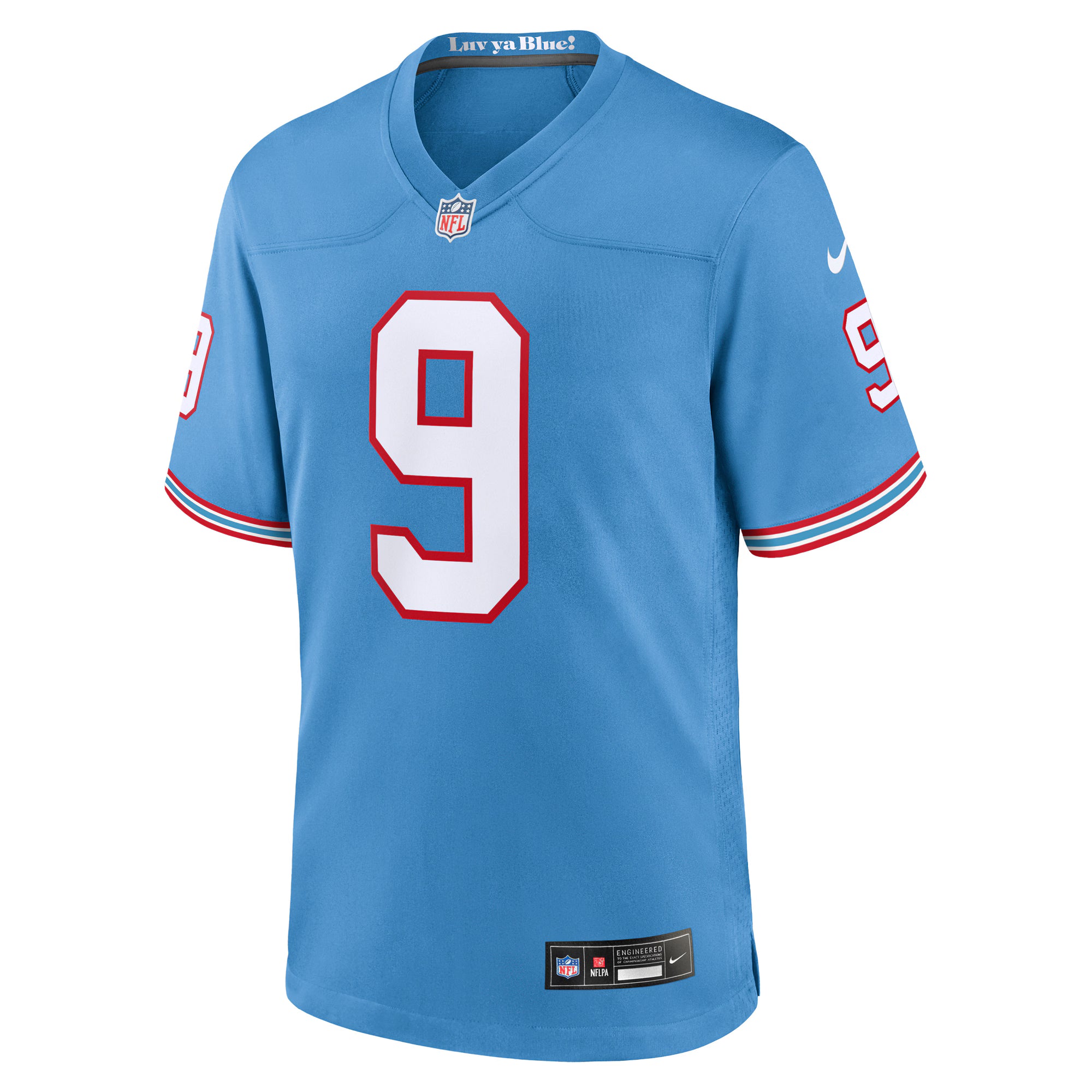 Steve McNair Tennessee Titans Nike Retired Player Alternate Game Jersey - Light Blue