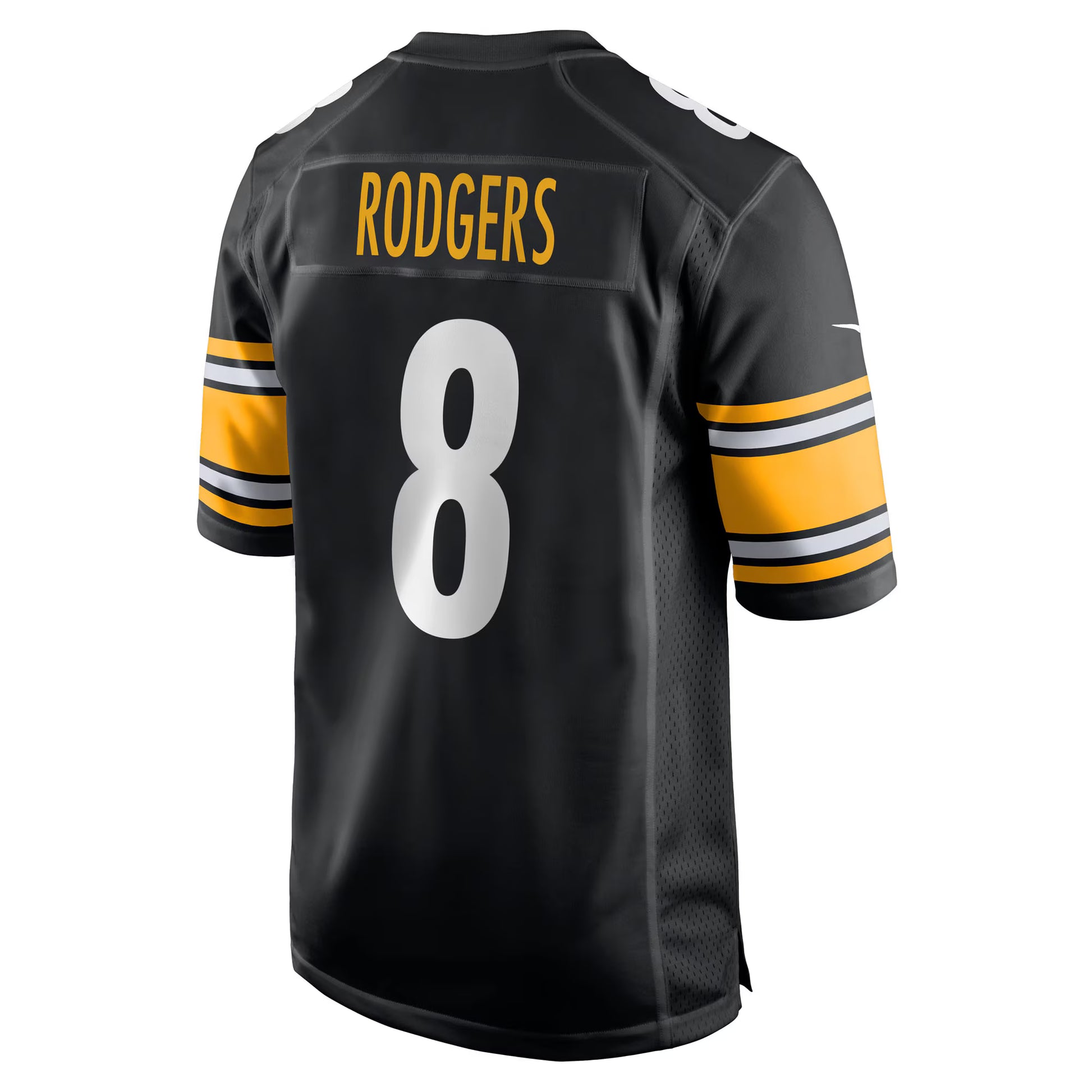 Aaron Rodgers Pittsburgh Steelers Nike Game Jersey - Black