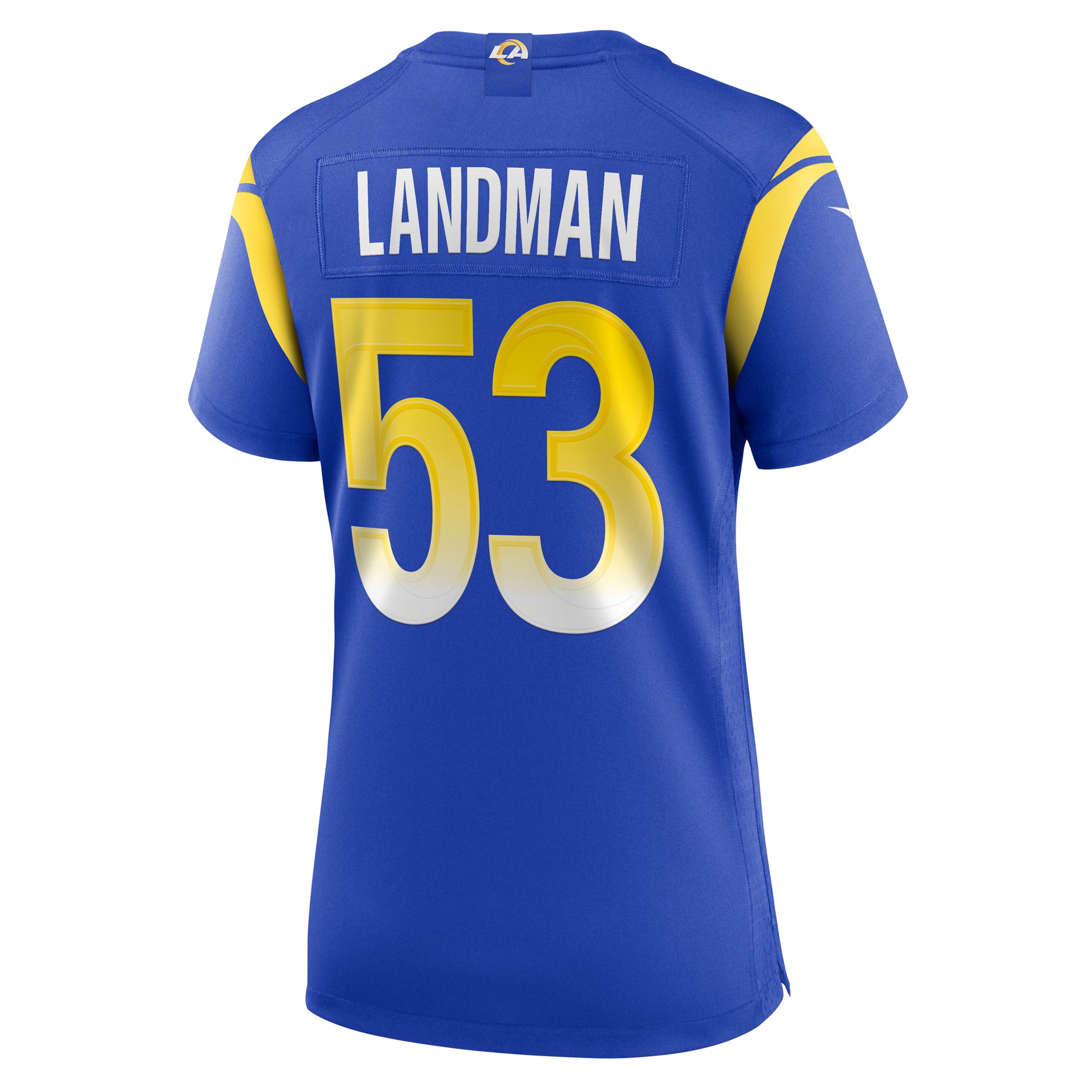 Nate Landman Los Angeles Rams Nike Women's Team Game Jersey -  Royal