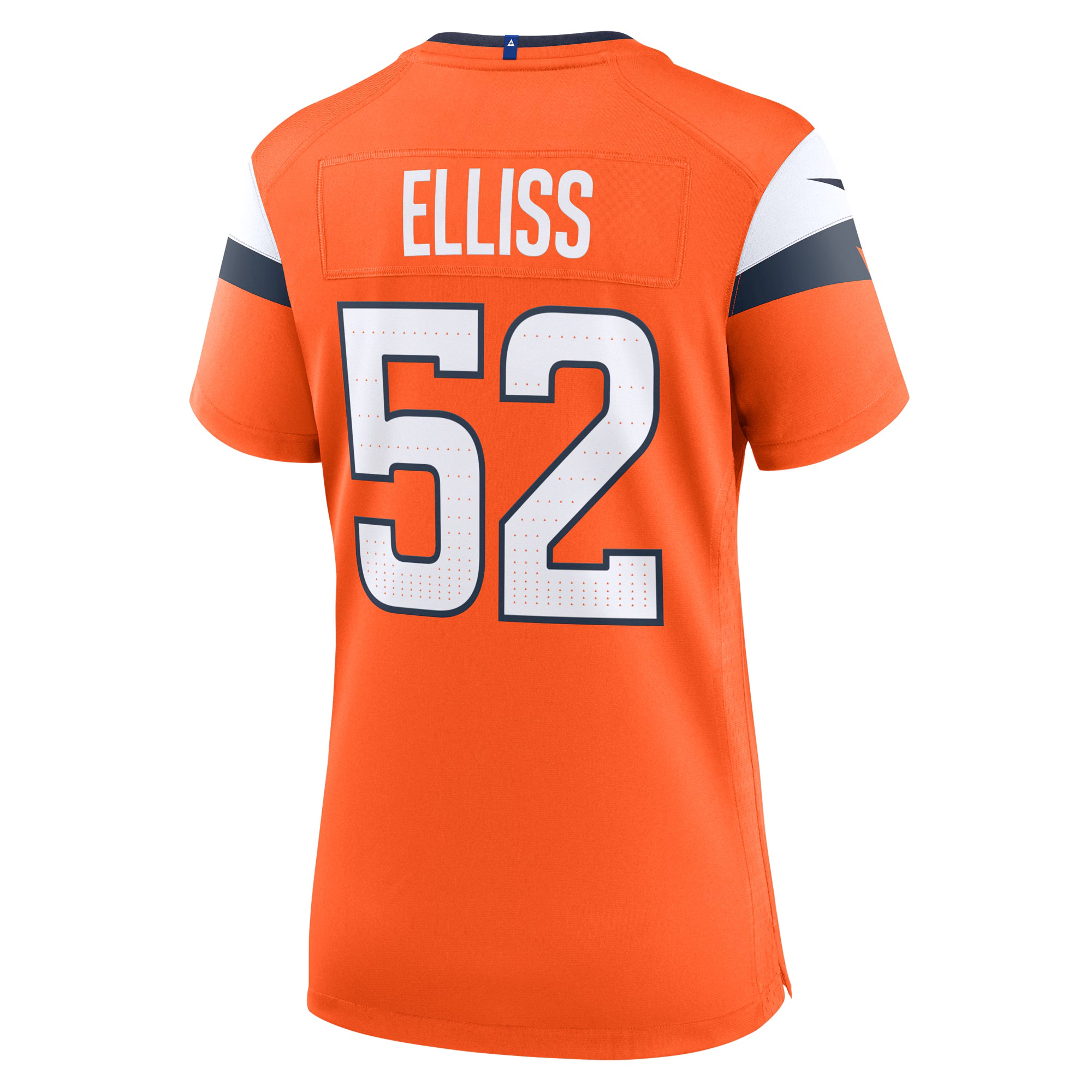 Jonah Elliss Denver Broncos Nike Women's Team Game Jersey -  Orange