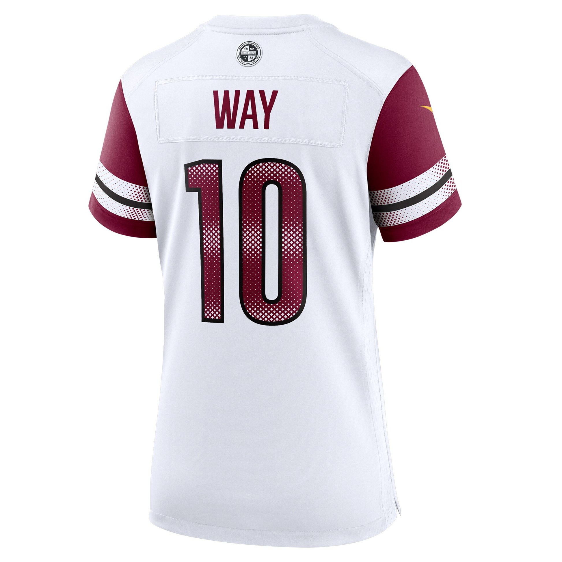 Tress Way Washington Commanders Nike Women's Game Jersey -  White