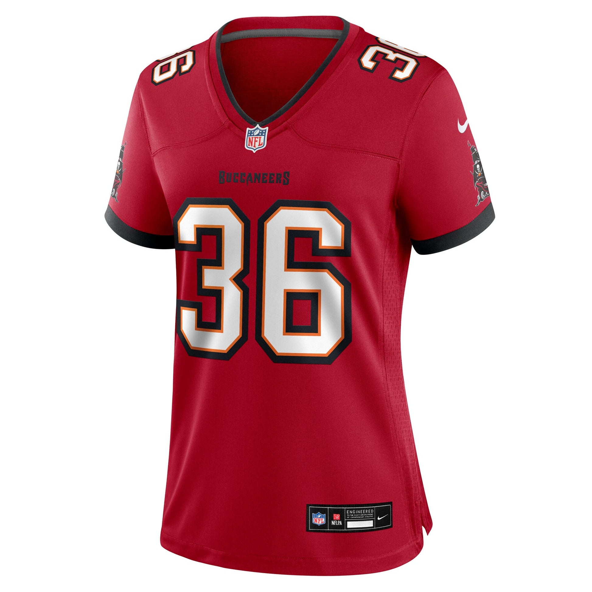 JJ Roberts Tampa Bay Buccaneers Nike Women's Team Game Jersey -  Red