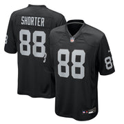 Justin Shorter Las Vegas Raiders Nike Team Game Jersey -  Black