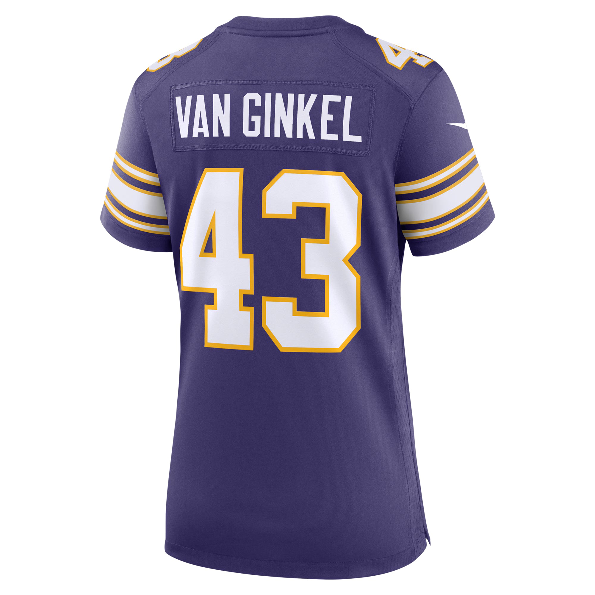 Andrew Van Ginkel Minnesota Vikings Nike Women's Alternate Game Jersey -  Purple