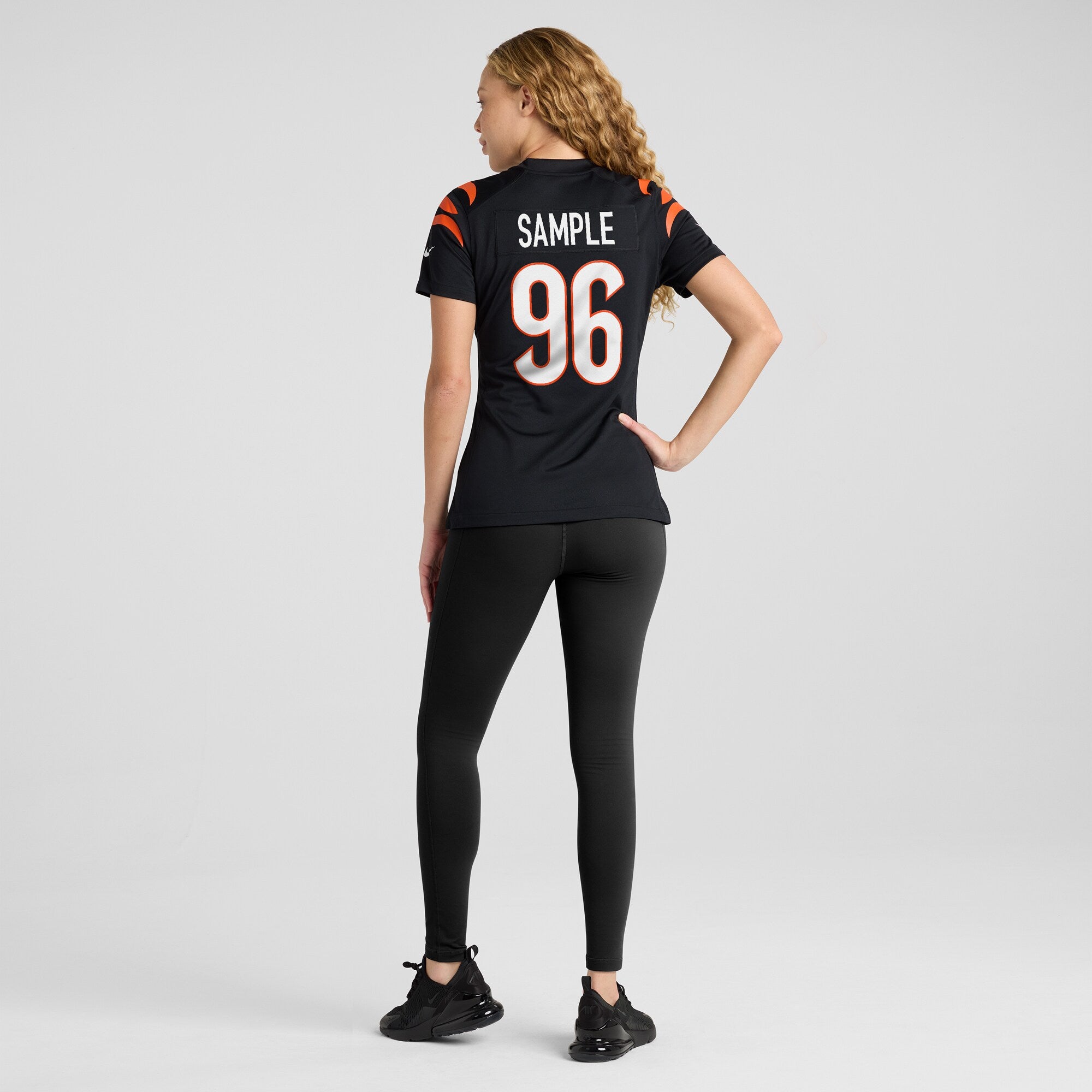Cam Sample Cincinnati Bengals Nike Women's Game Jersey - Black