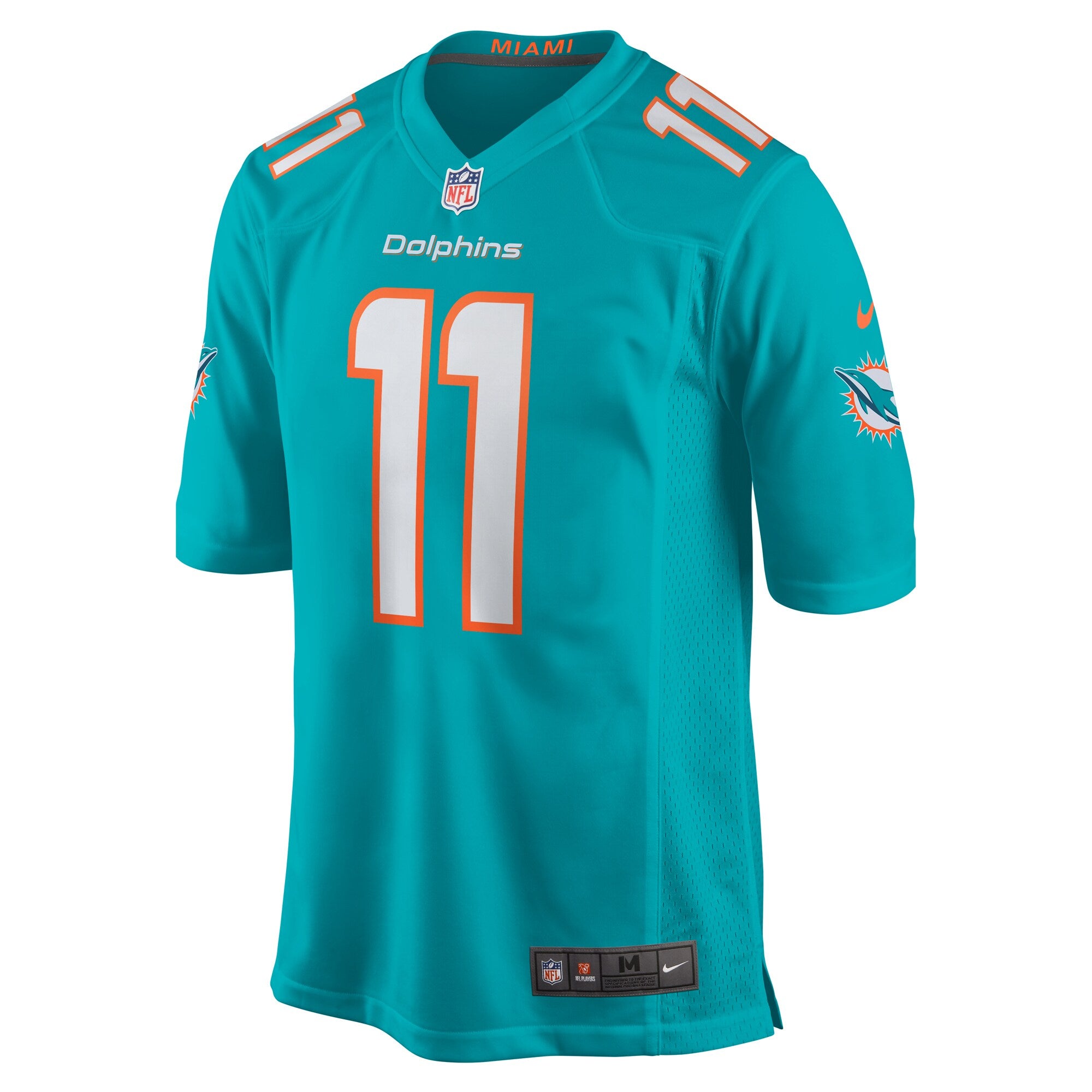David Long Jr. Miami Dolphins Nike  Game Jersey -  Aqua