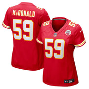 Cooper McDonald Kansas City Chiefs Nike Women's Team Game Jersey -  Red