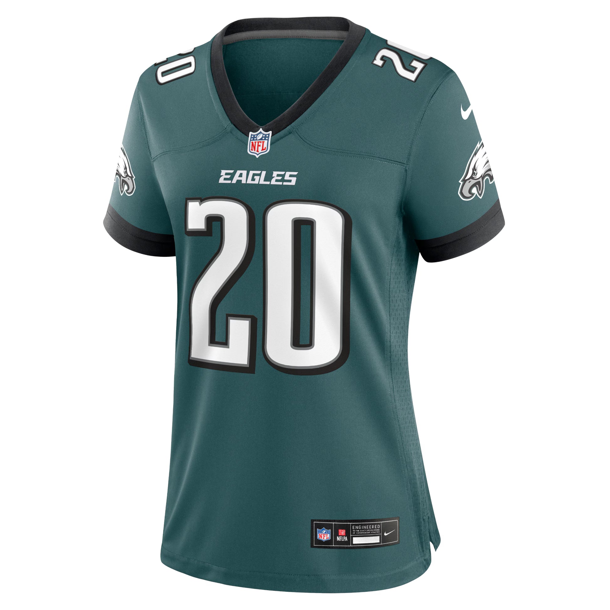 Brian Dawkins Philadelphia Eagles Nike Women's Retired Player Game Jersey - Midnight Green