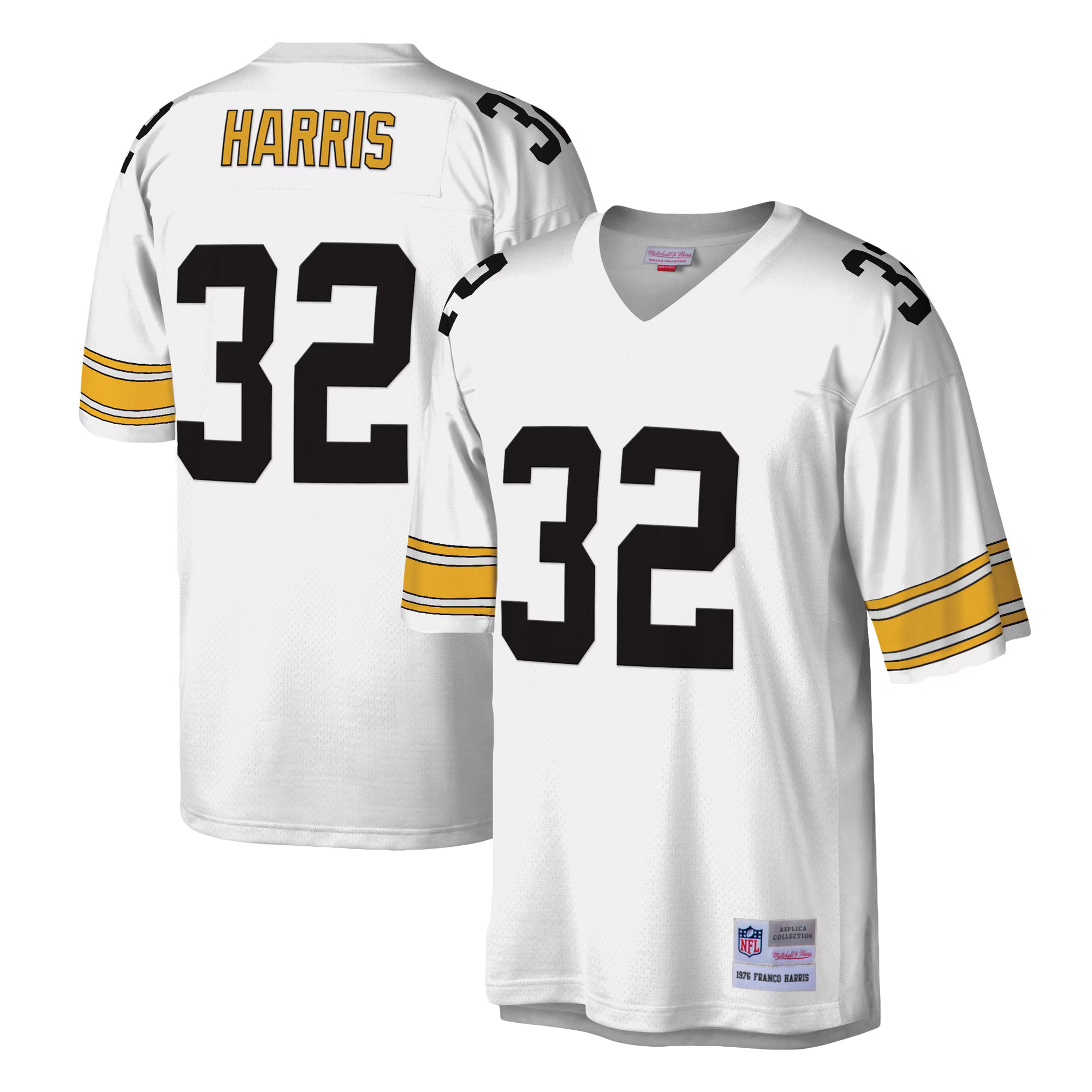 Franco Harris Pittsburgh Steelers Mitchell &amp; Ness Legacy Replica Jersey - White