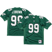 Jerome Brown Philadelphia Eagles Mitchell &amp; Ness 1991 Authentic Jersey - Kelly Green