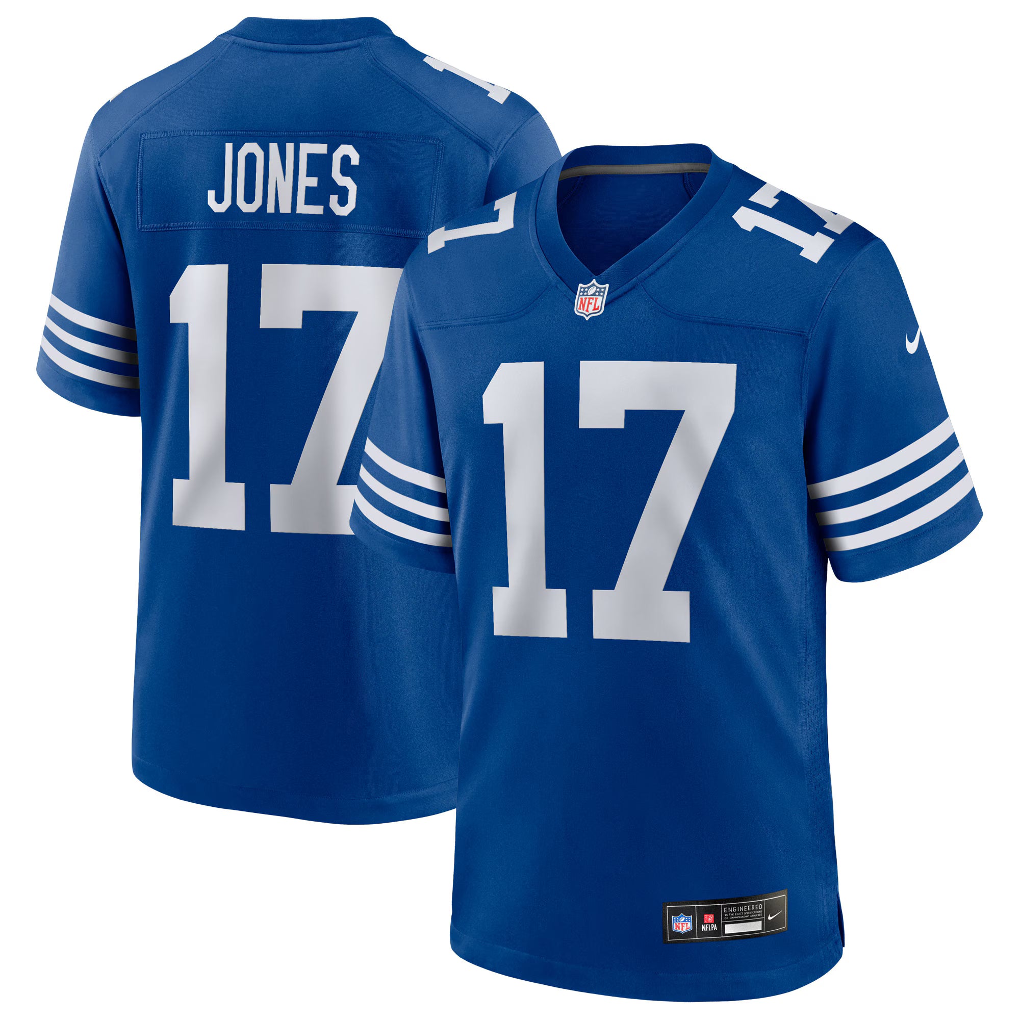 Daniel Jones Indianapolis Colts Nike Alternate  Game Jersey -  Royal