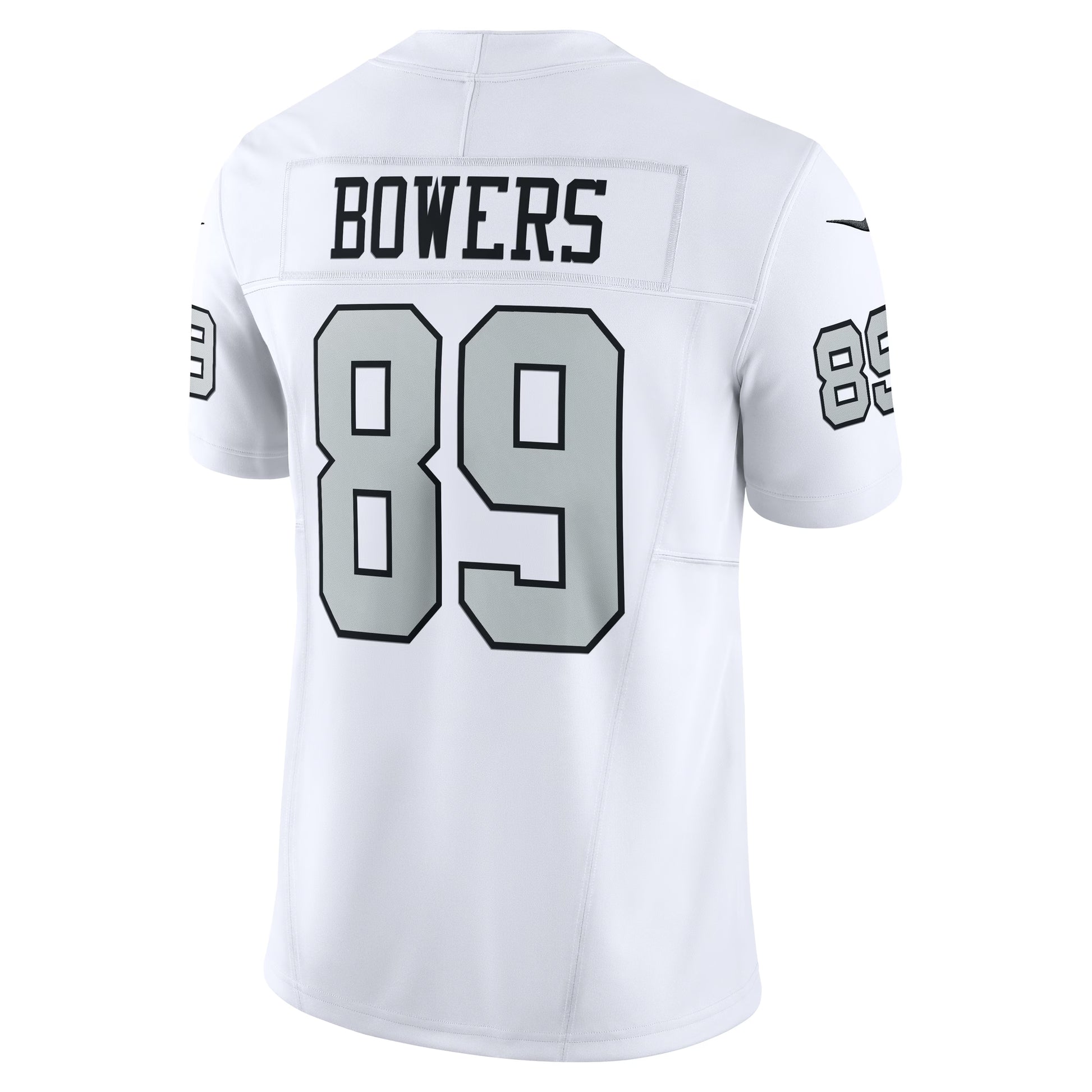 Brock Bowers Las Vegas Raiders Nike Alternate  Vapor F.U.S.E. Limited Jersey - White
