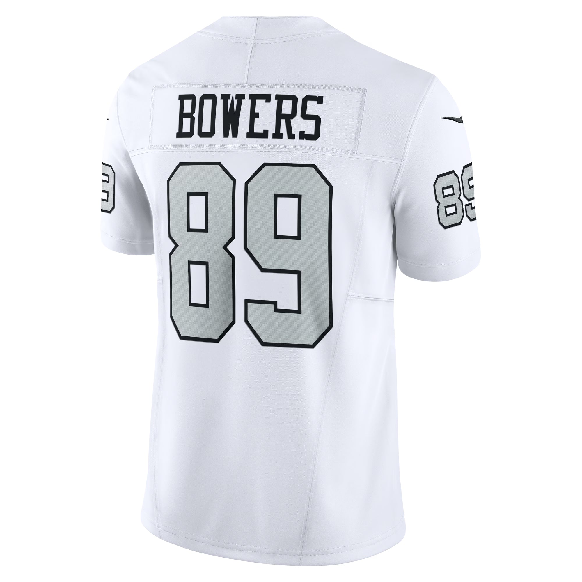 Brock Bowers Las Vegas Raiders Nike Alternate  Vapor F.U.S.E. Limited Jersey - White