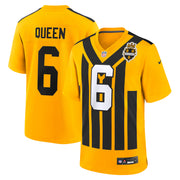 Patrick Queen Pittsburgh Steelers Nike Alternate 1933 Throwback Game Jersey - Gold