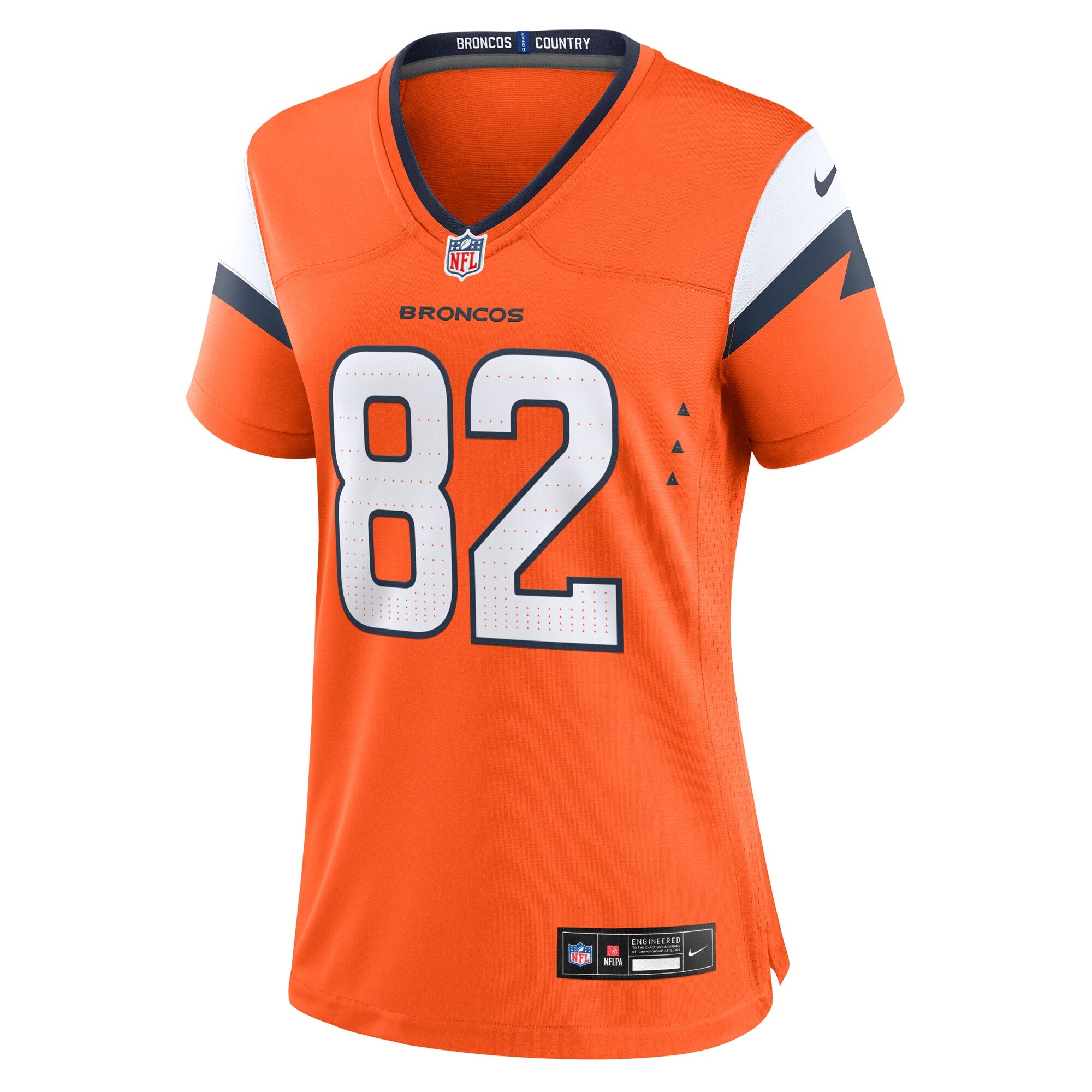 Adam Trautman Denver Broncos Nike Women's Team Game Jersey -  Orange
