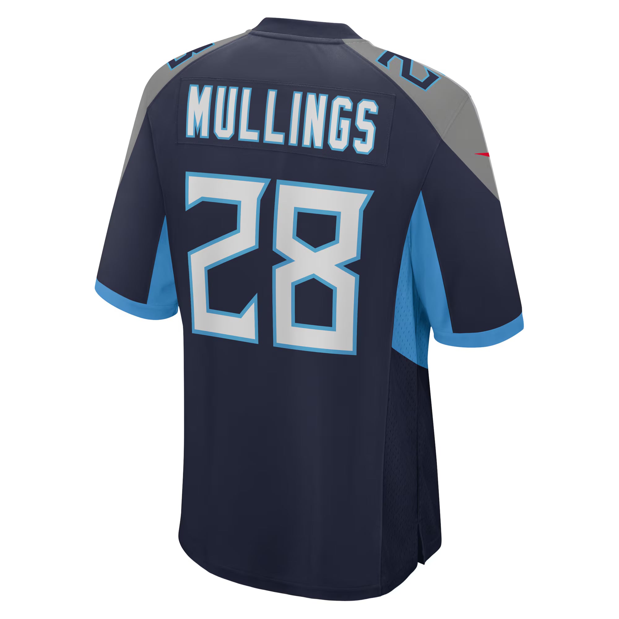 Kalel Mullings Tennessee Titans Nike Team Game Jersey -  Navy