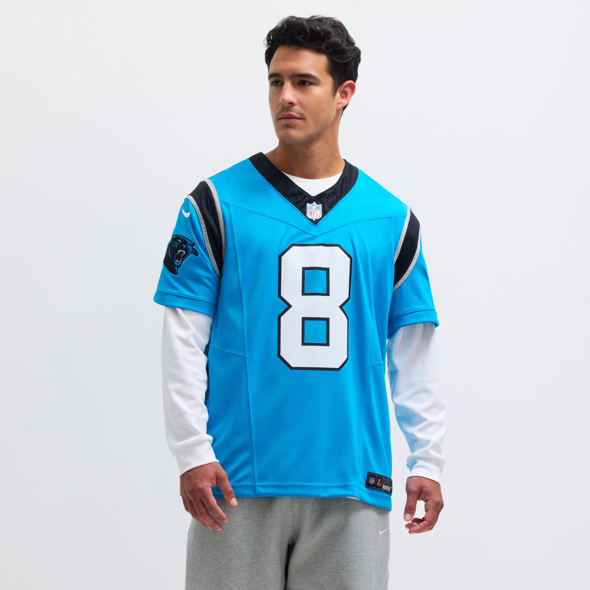 Jaycee Horn Carolina Panthers Nike Vapor F.U.S.E. Limited Jersey - Blue
