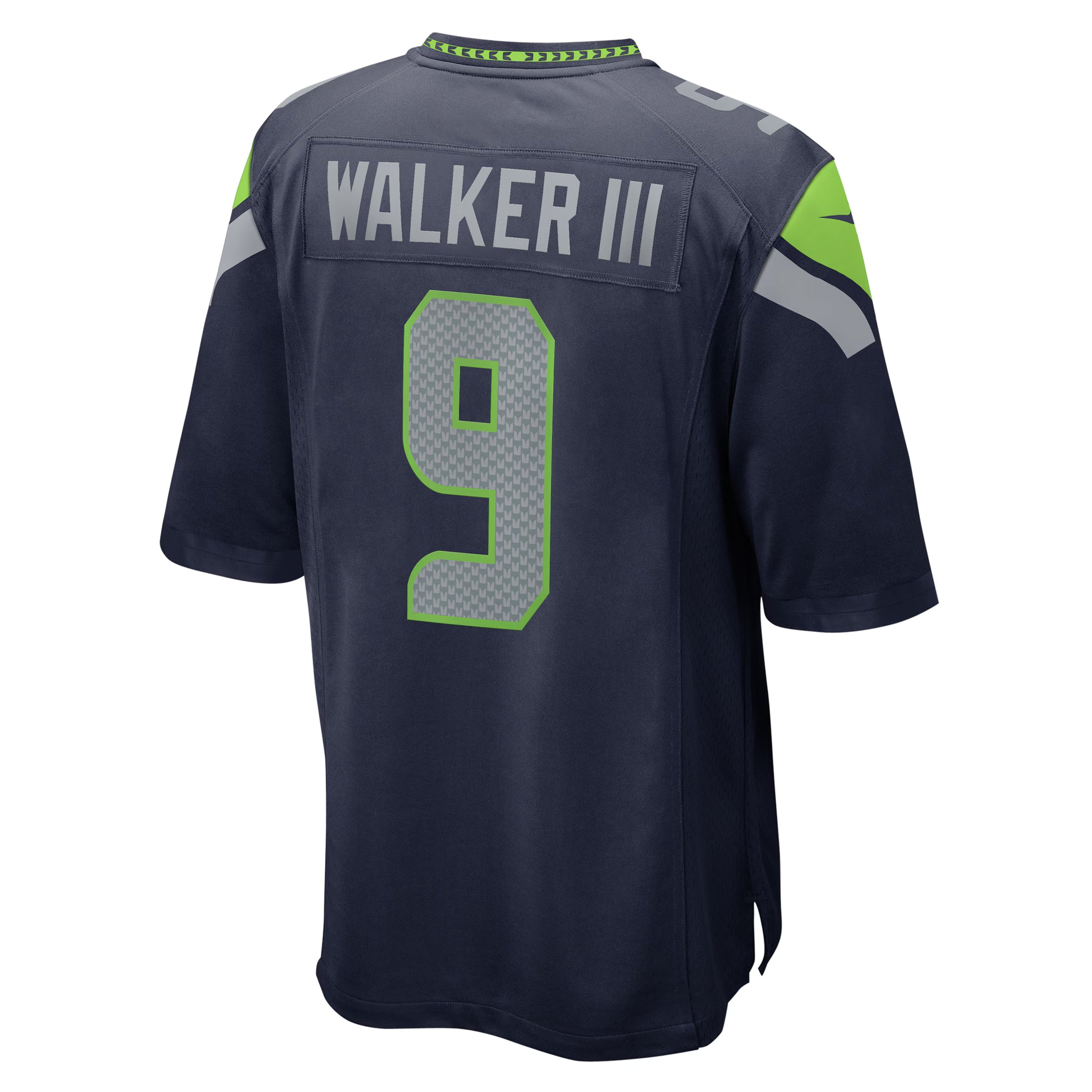 Kenneth Walker III Seattle Seahawks Nike Team Game Jersey -  College Navy
