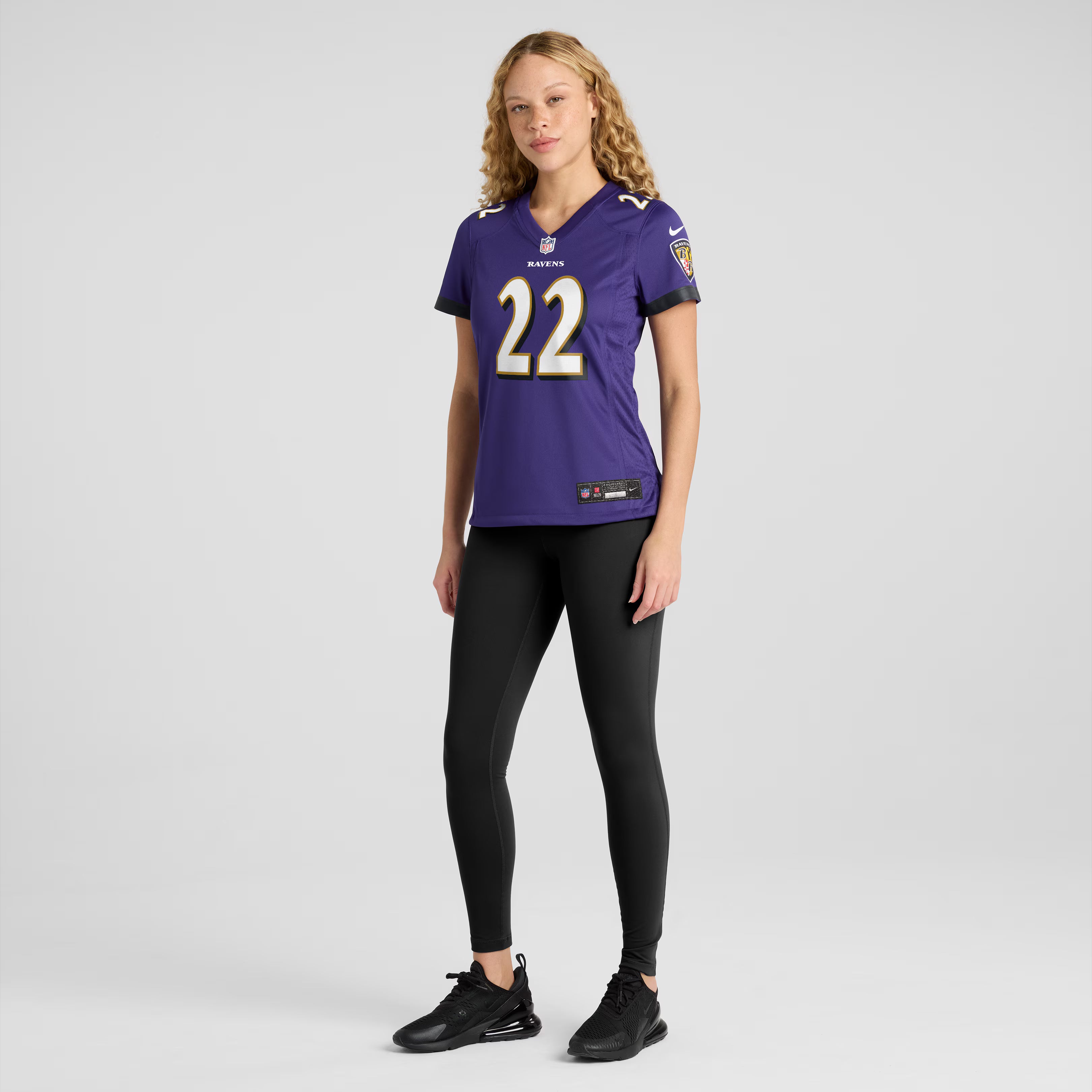 Derrick Henry Baltimore Ravens Nike Women's Game Player Jersey - Purple