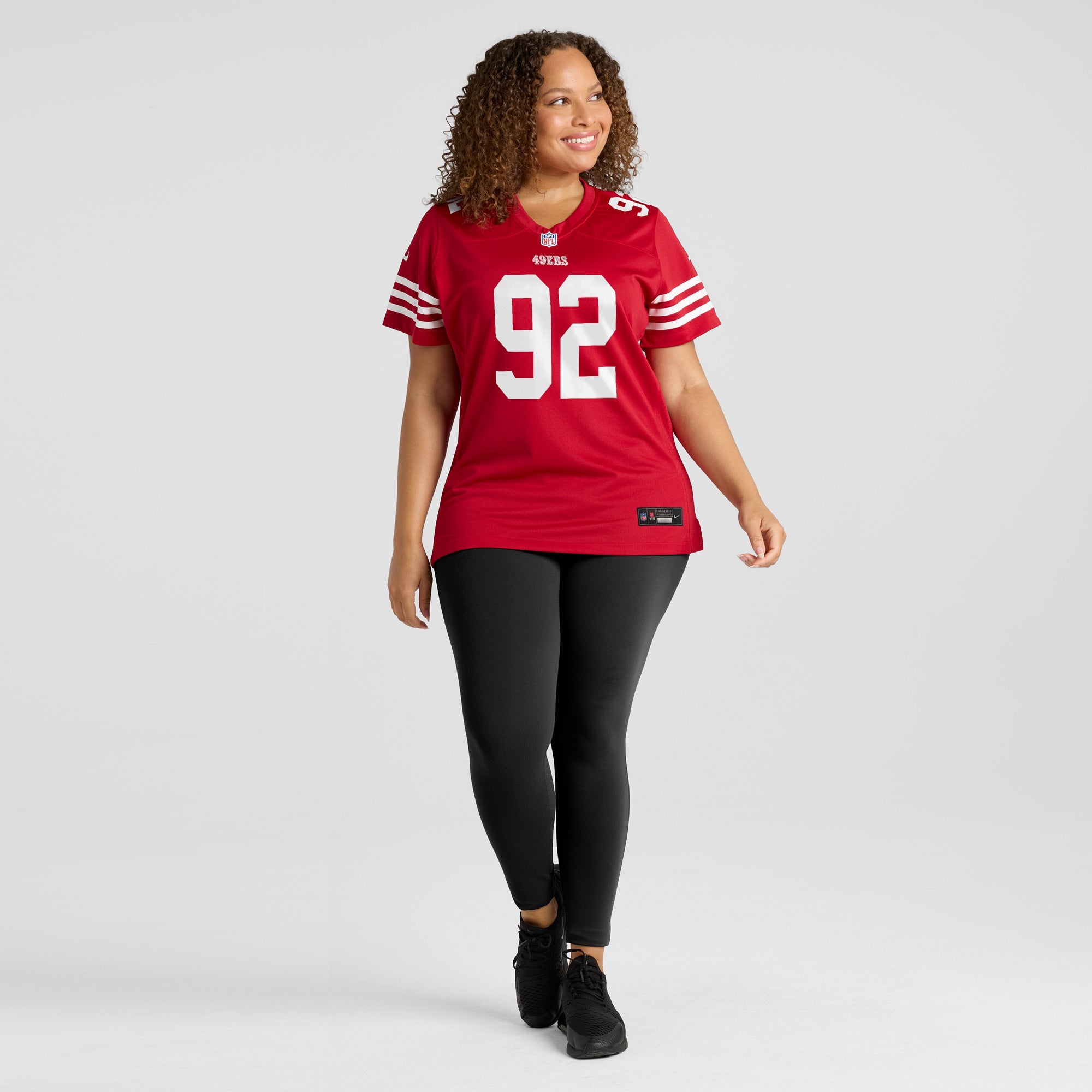 Jordan Elliott San Francisco 49ers Nike Women's Team Game Jersey -  Scarlet
