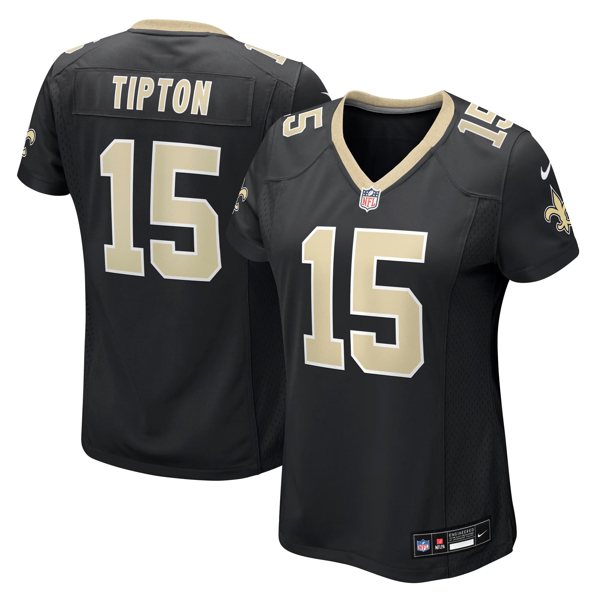 Mason Tipton New Orleans Saints Nike Women's Team Game Jersey -  Black