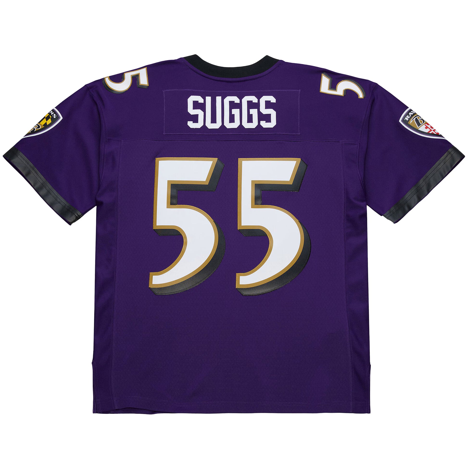 Terrell Suggs Baltimore Ravens Mitchell &amp; Ness 2003 Legacy Replica Jersey - Purple