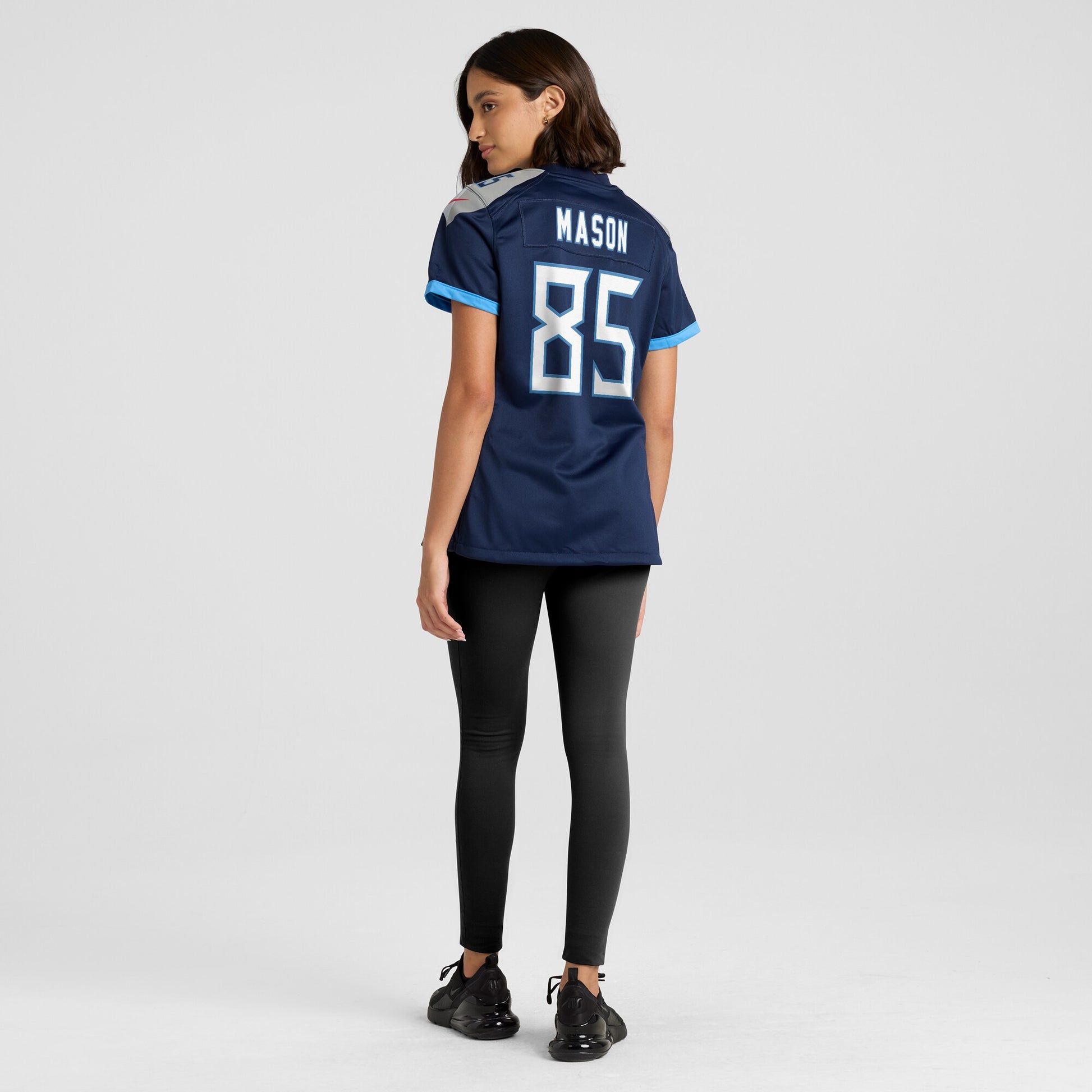 Derrick Mason Tennessee Titans Nike Women's Game Retired Player Jersey - Navy