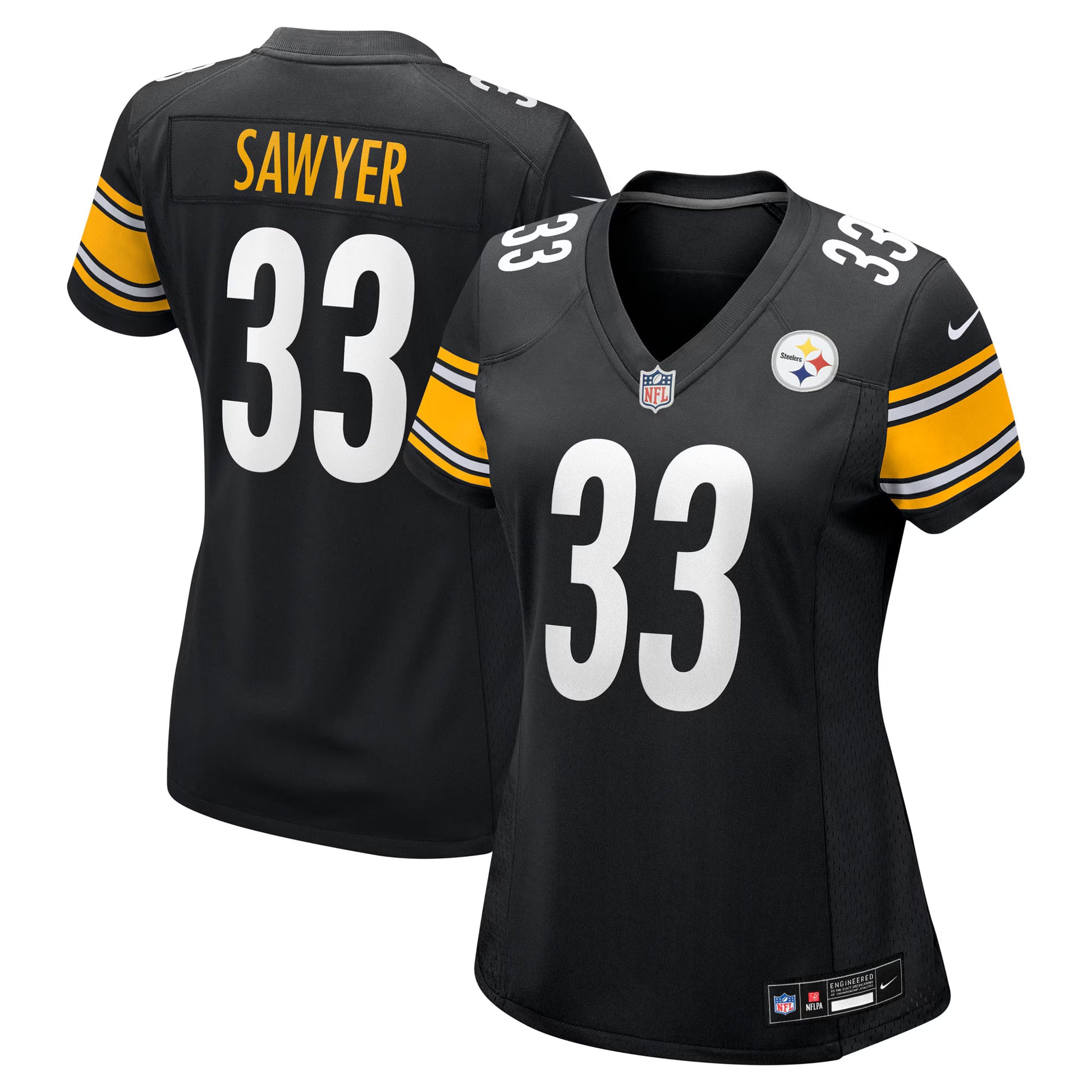 Jack Sawyer Pittsburgh Steelers Nike Women's Team Game Jersey -  Black