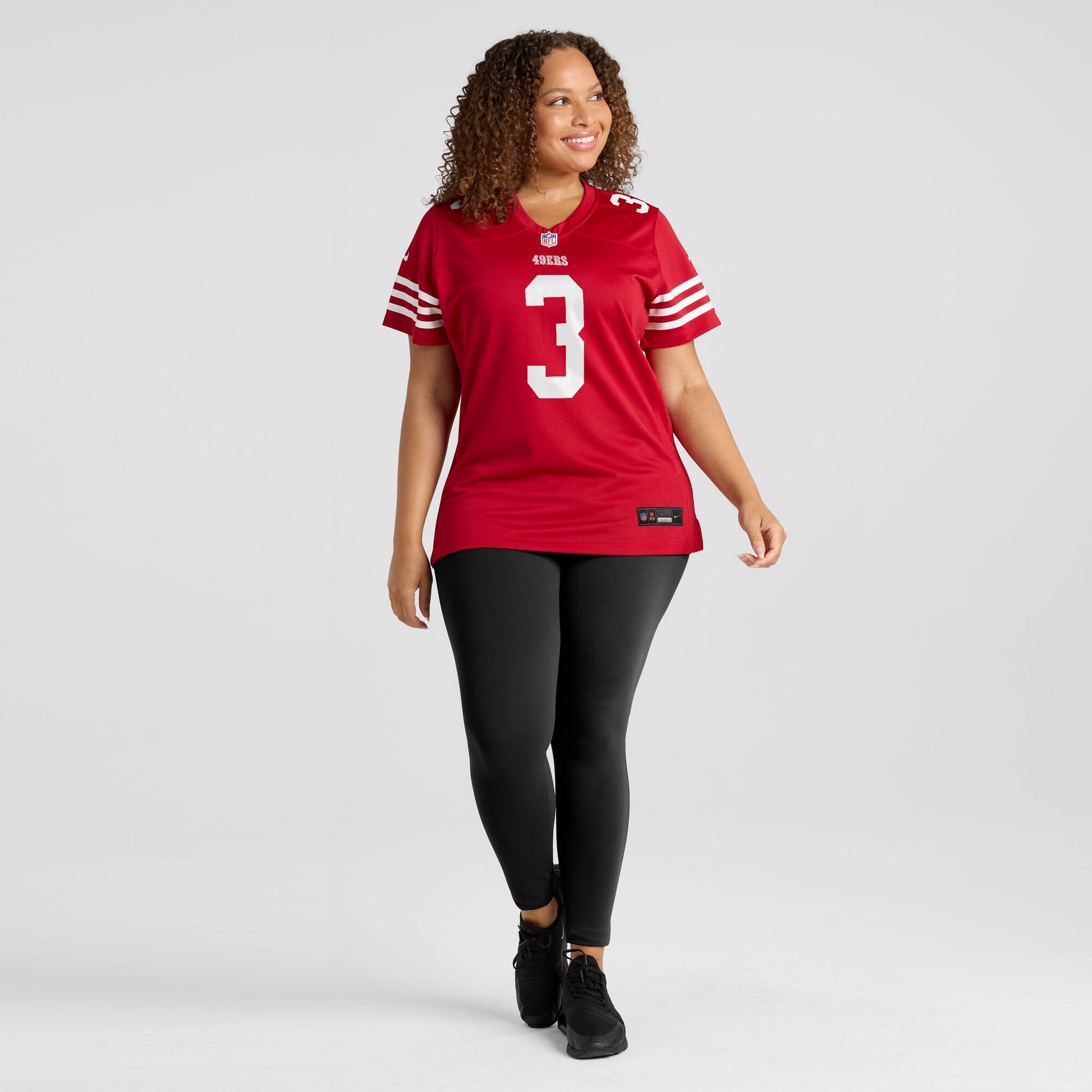 Brian Robinson Jr. San Francisco 49ers Nike Women's Team Game Jersey -  Scarlet