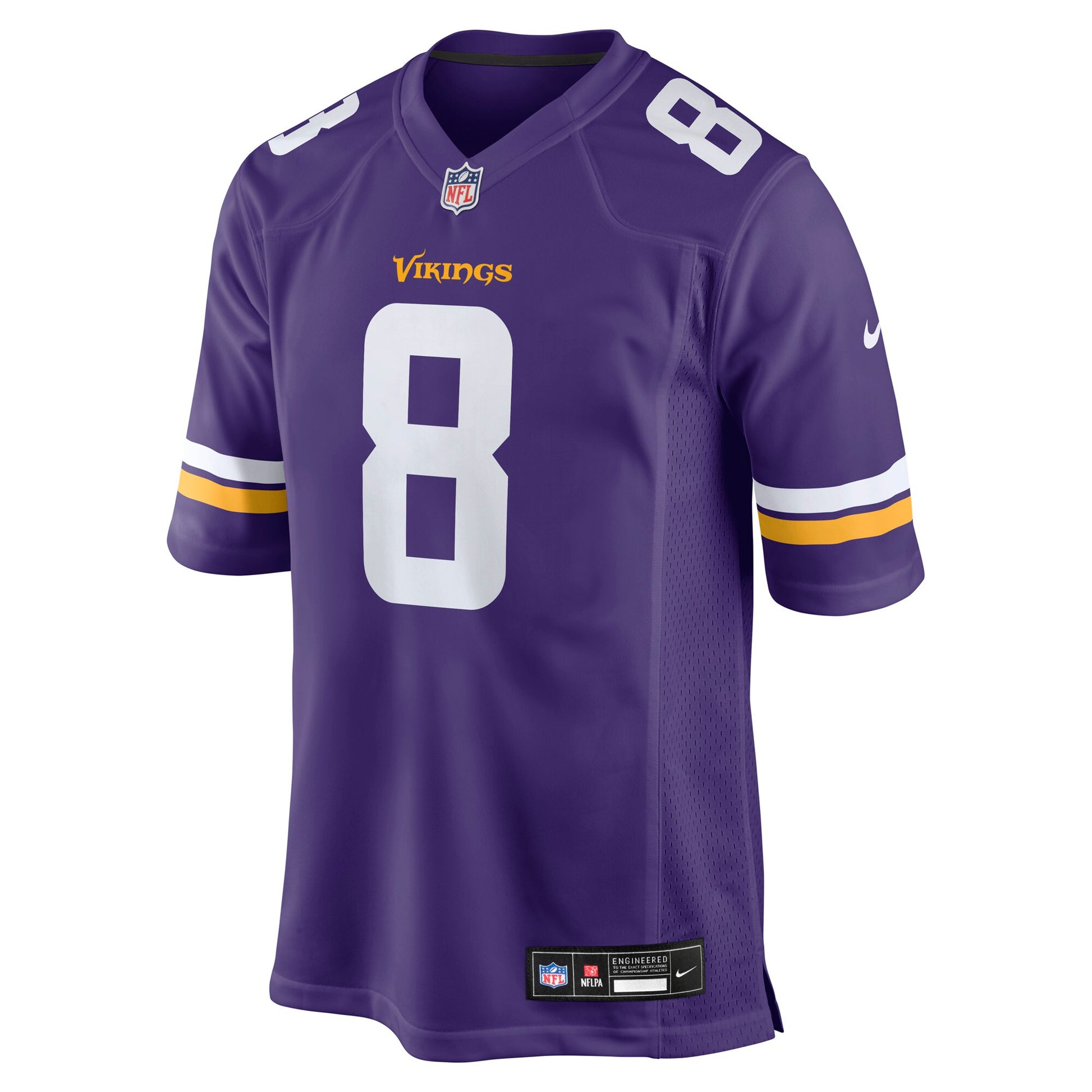 Jeff Okudah Minnesota Vikings Nike Team Game Jersey -  Purple
