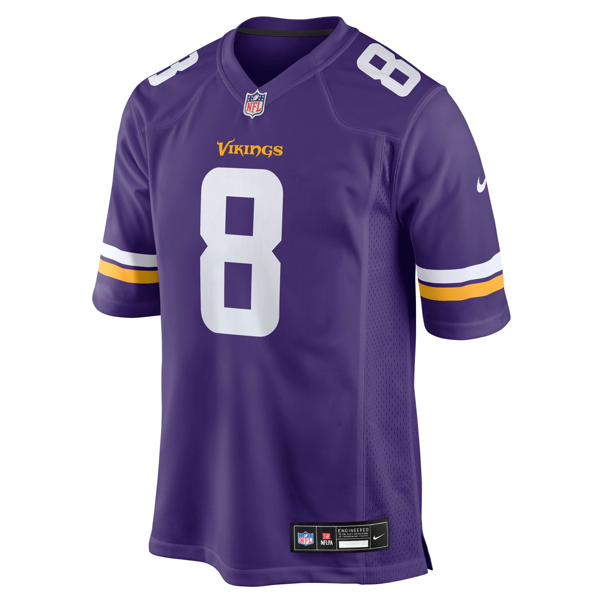 Jeff Okudah Minnesota Vikings Nike Team Game Jersey -  Purple