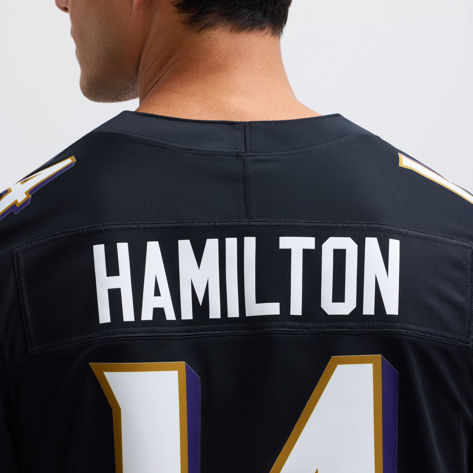 Kyle Hamilton Baltimore Ravens Nike Alternate  Vapor F.U.S.E. Limited Jersey - Black