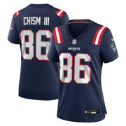 Efton Chism III New England Patriots Nike Women's Team Game Jersey -  Navy