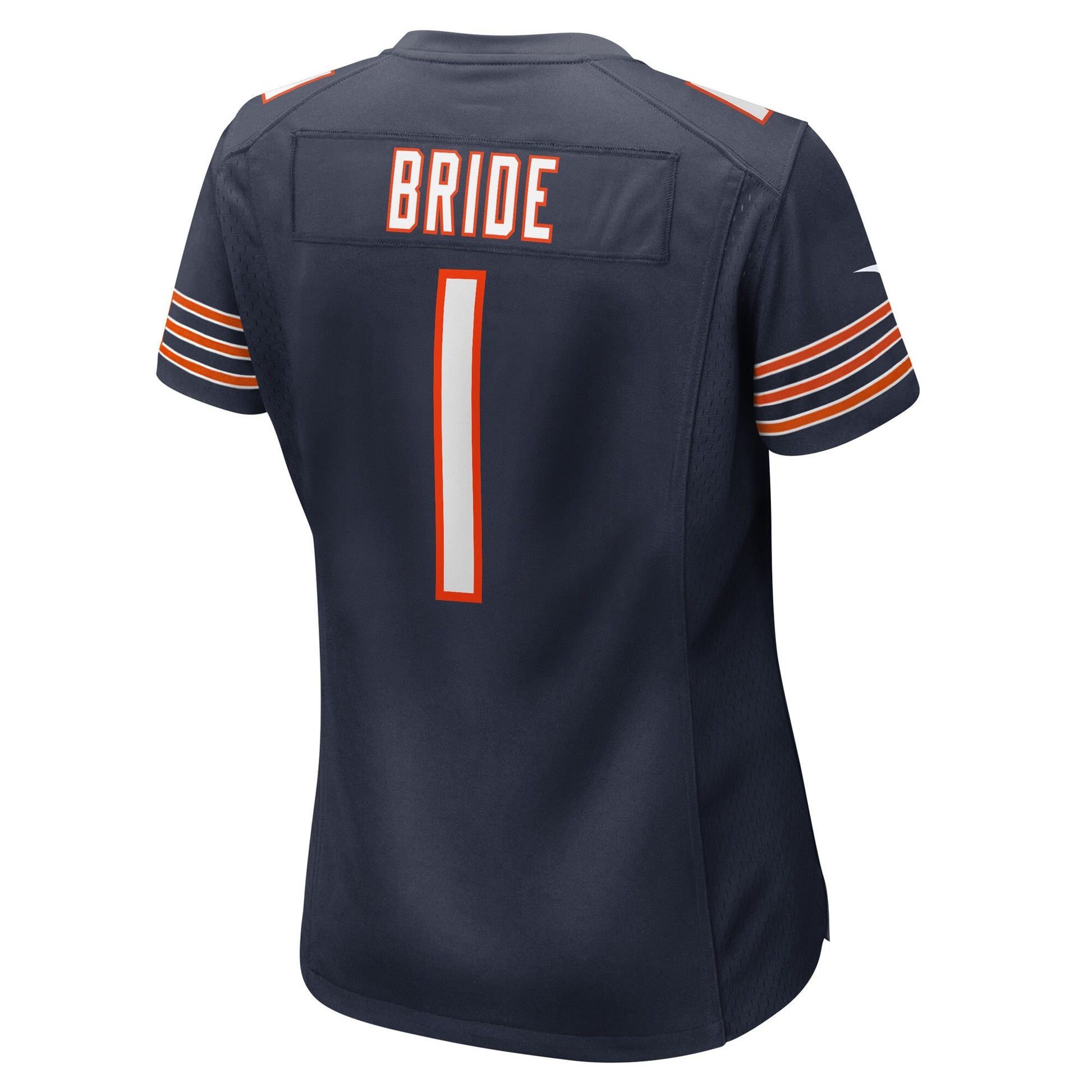 Number 1 Bride Chicago Bears Nike Women's Game Jersey - Navy