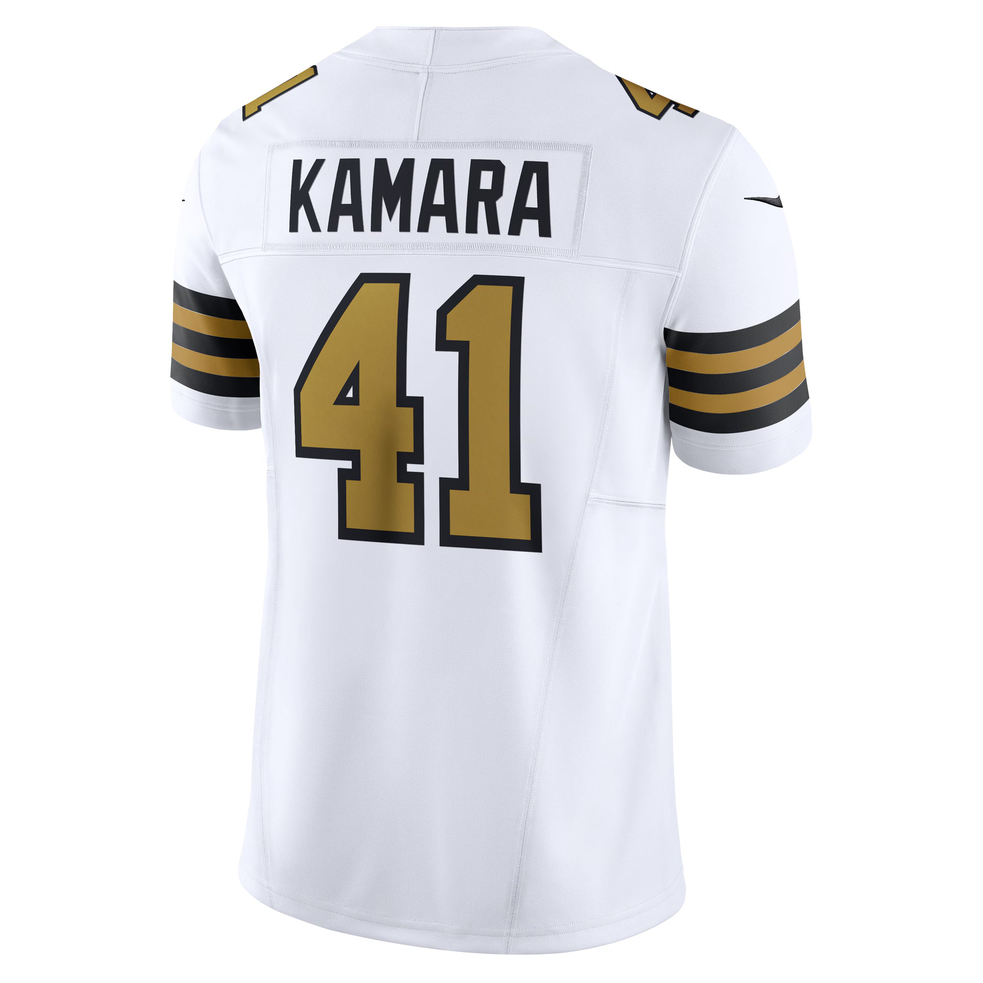 Alvin Kamara New Orleans Saints Nike Alternate Vapor F.U.S.E. Limited Jersey - White