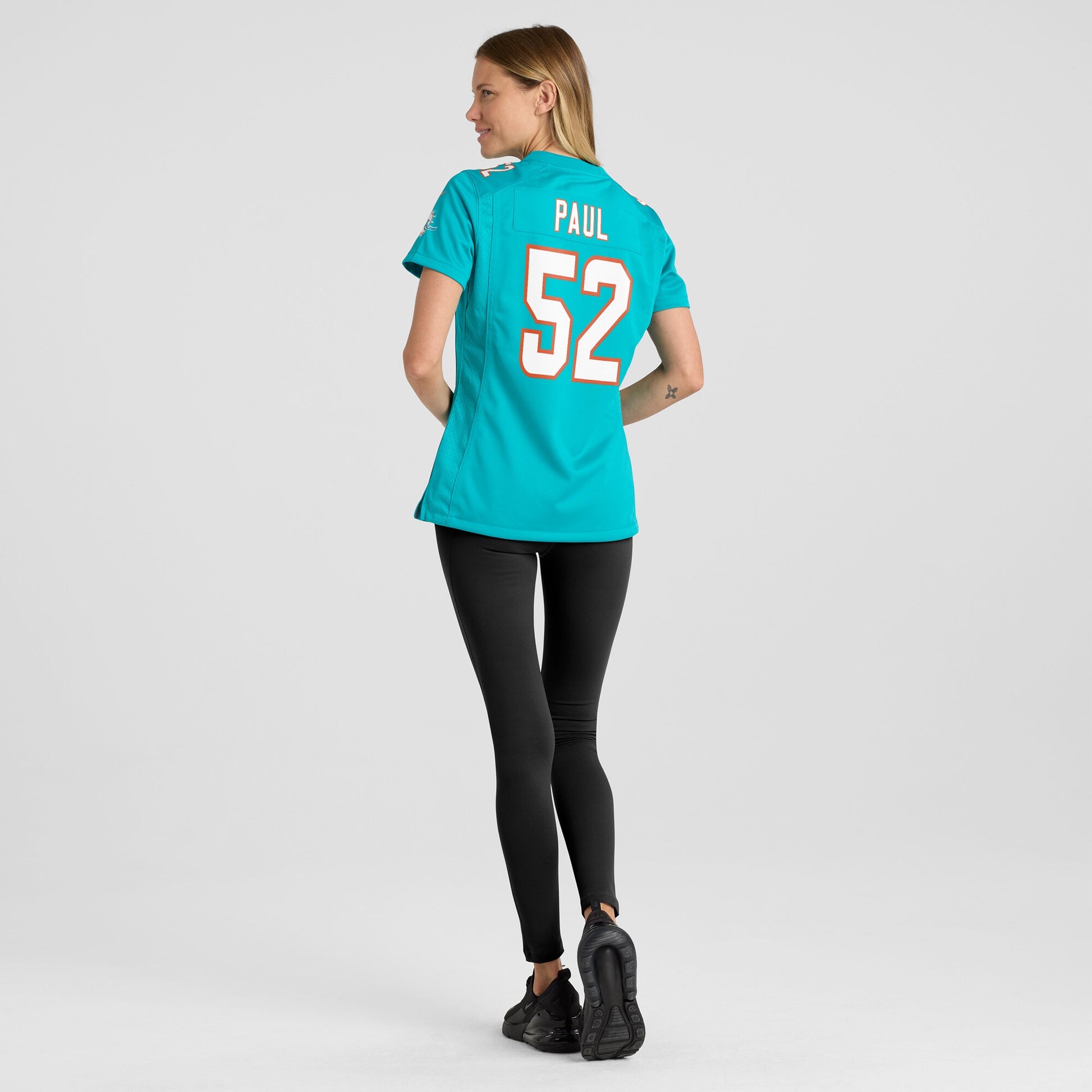 Patrick Paul Miami Dolphins Nike Women's  Game Jersey -  Aqua
