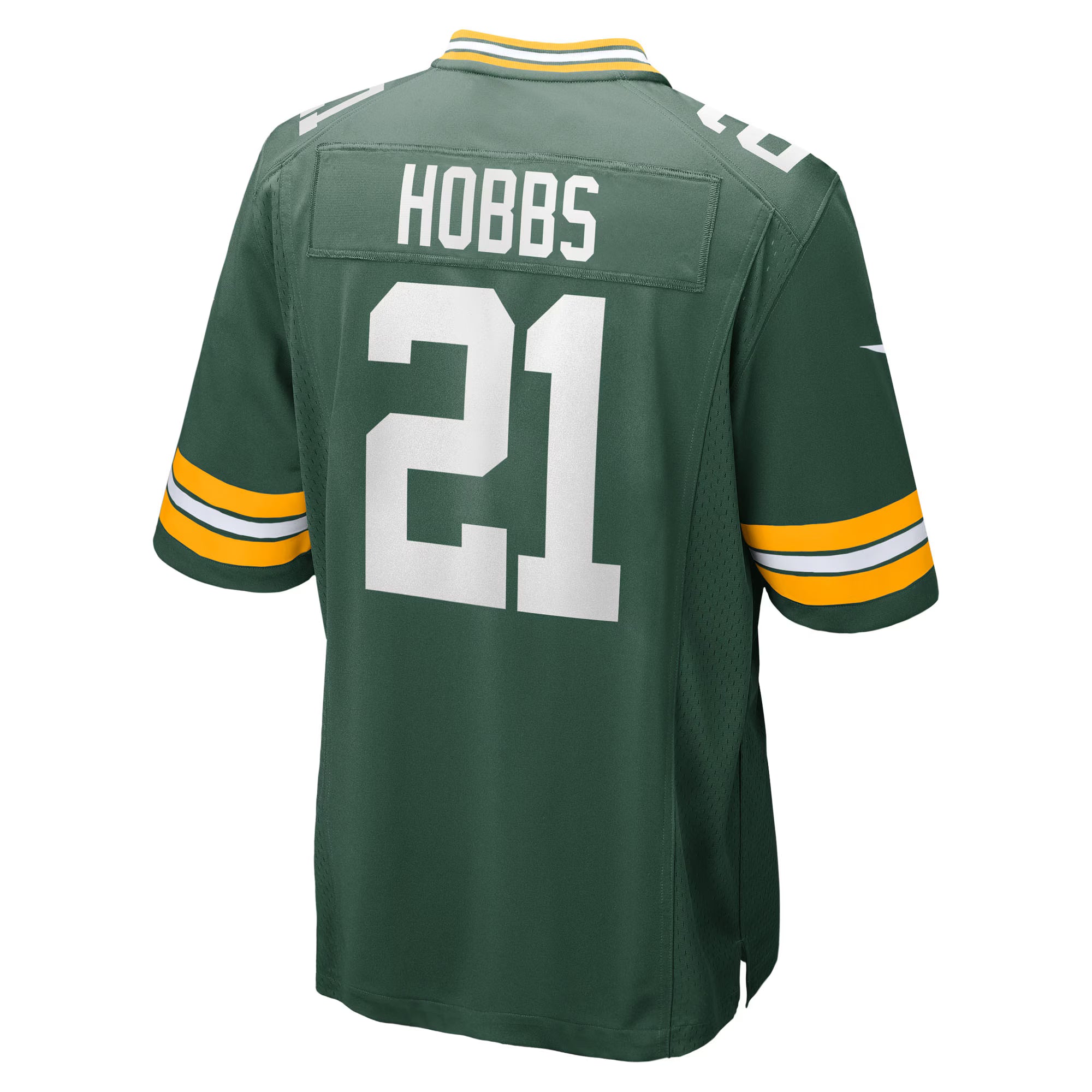 Nate Hobbs Green Bay Packers Nike Team Game Jersey -  Green