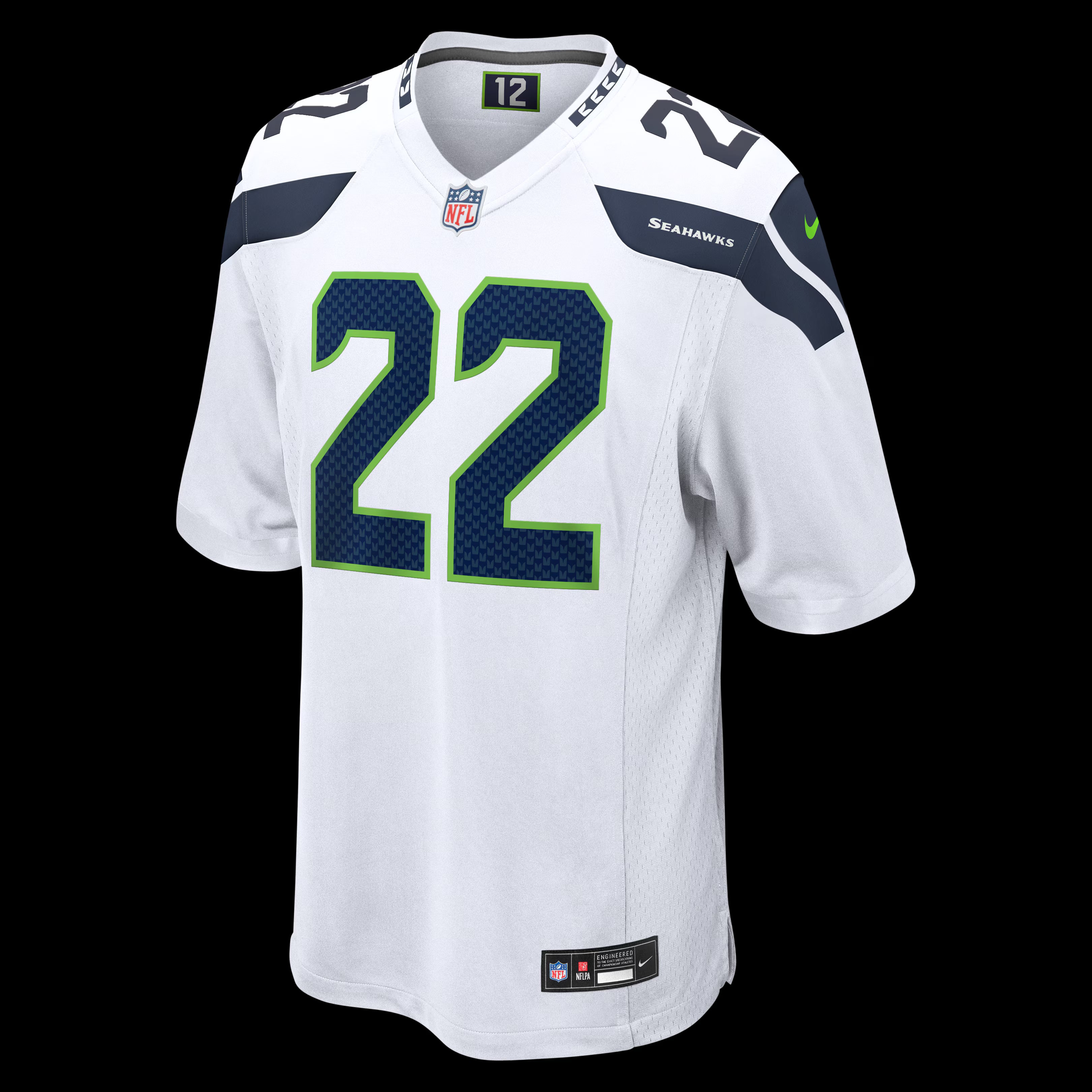 Rashid Shaheed Seattle Seahawks Nike  Game Jersey -  White