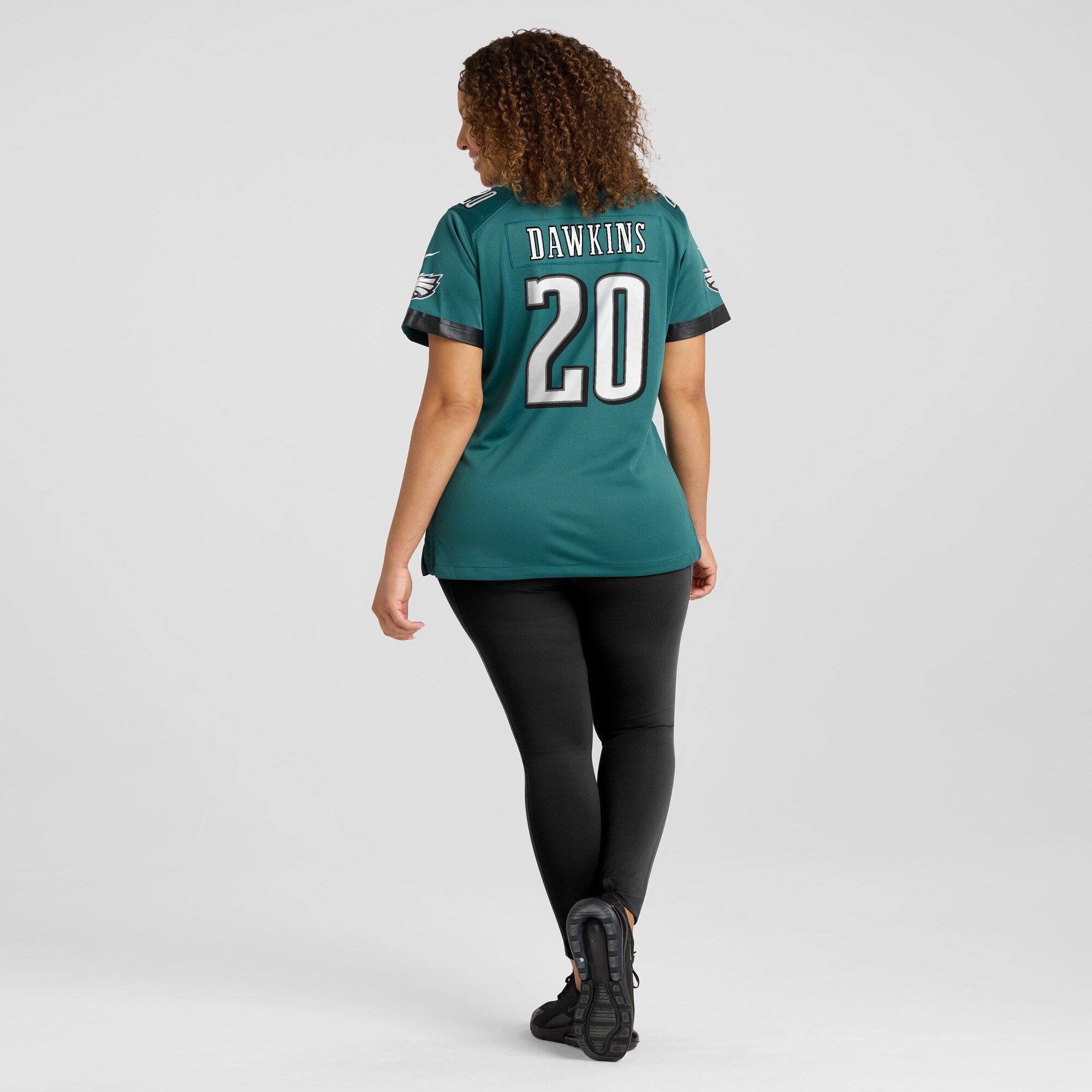 Brian Dawkins Philadelphia Eagles Nike Women's Retired Player Game Jersey - Midnight Green