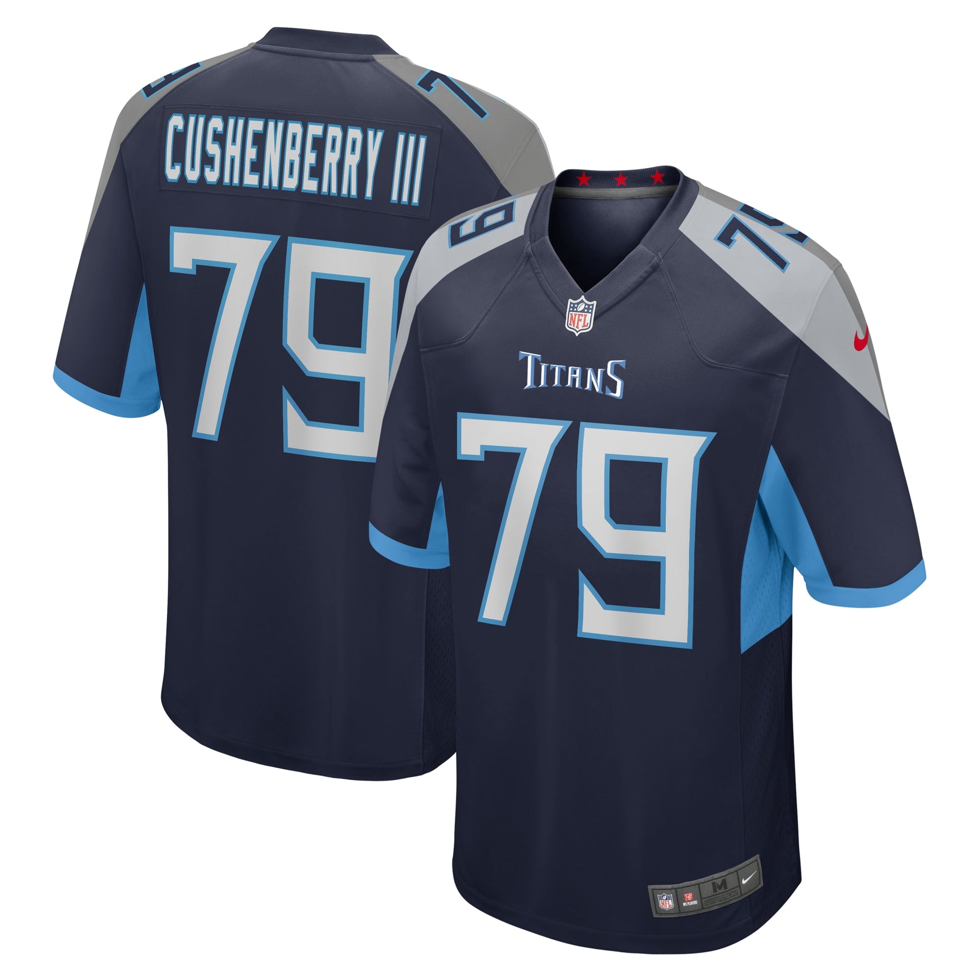 Lloyd Cushenberry III Tennessee Titans Nike  Game Jersey -  Navy