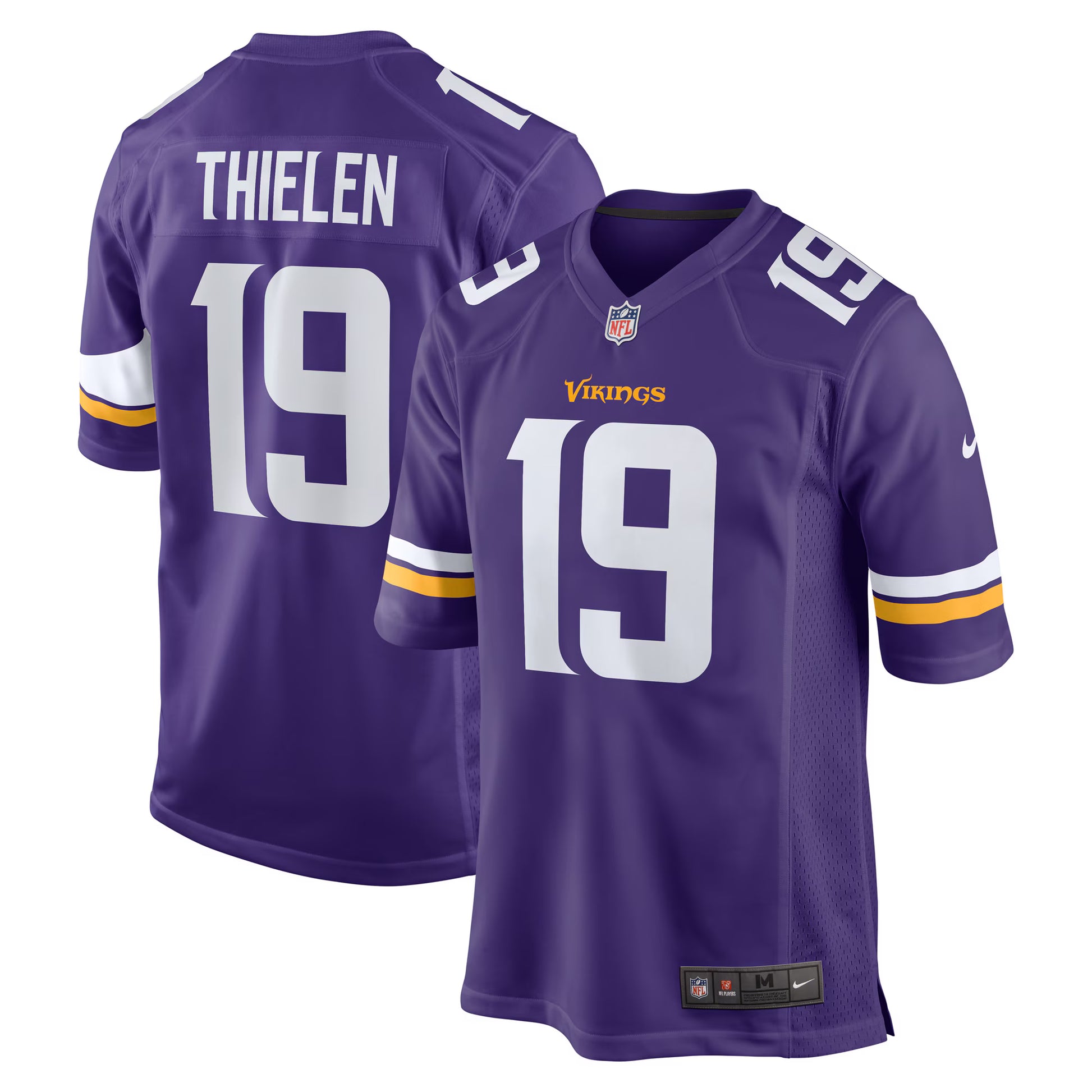 Adam Thielen Minnesota Vikings Nike Game Jersey - Purple