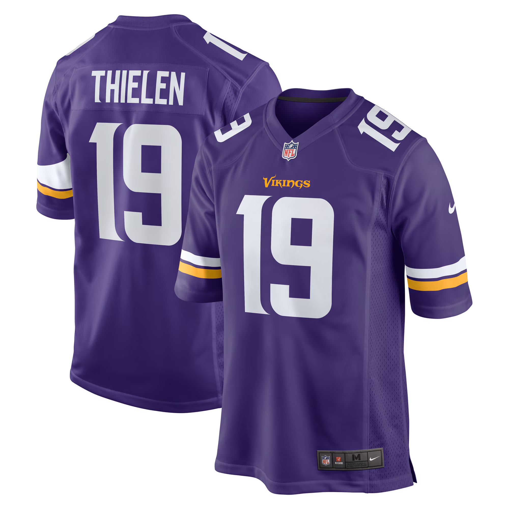 Adam Thielen Minnesota Vikings Nike Game Jersey - Purple