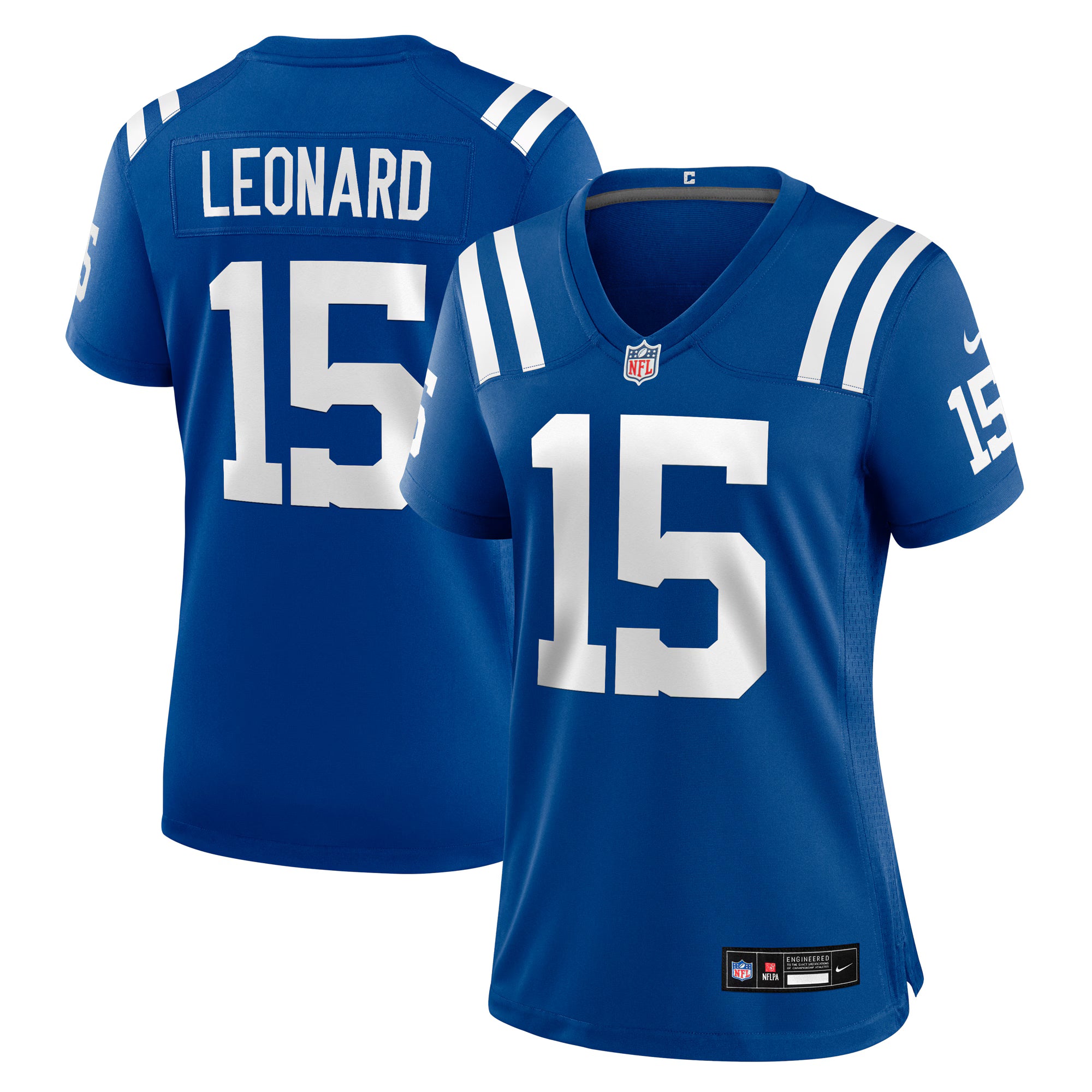 Riley Leonard Indianapolis Colts Nike Women's Team Game Jersey -  Royal