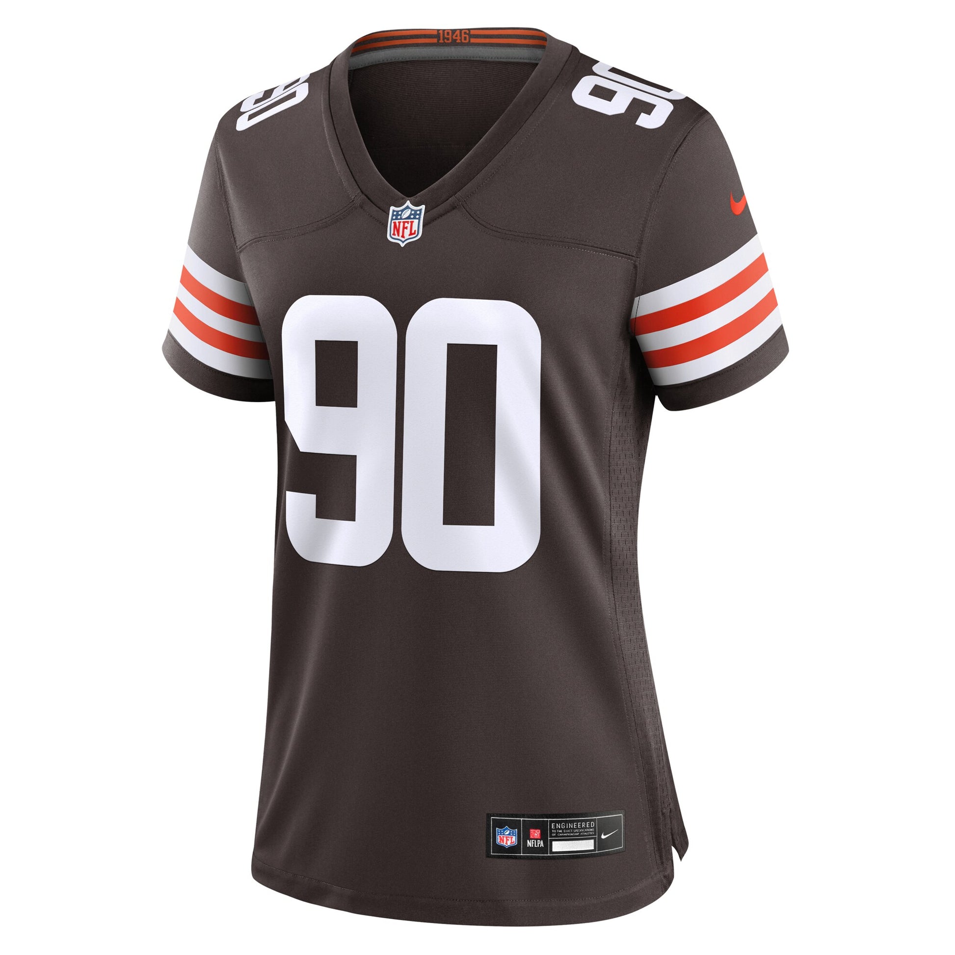 Maurice Hurst II Cleveland Browns Nike Women's  Game Jersey -  Brown