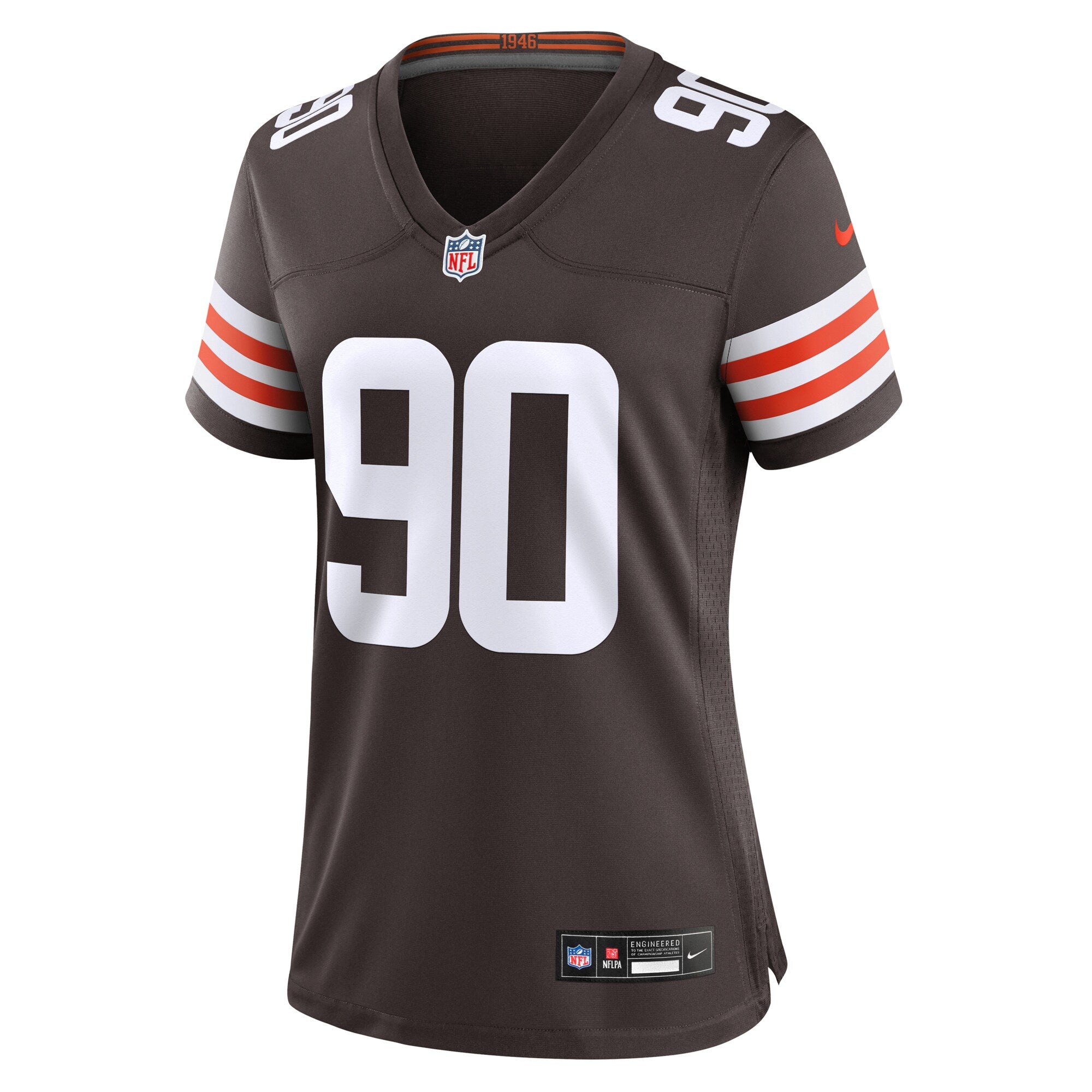 Maurice Hurst II Cleveland Browns Nike Women's  Game Jersey -  Brown