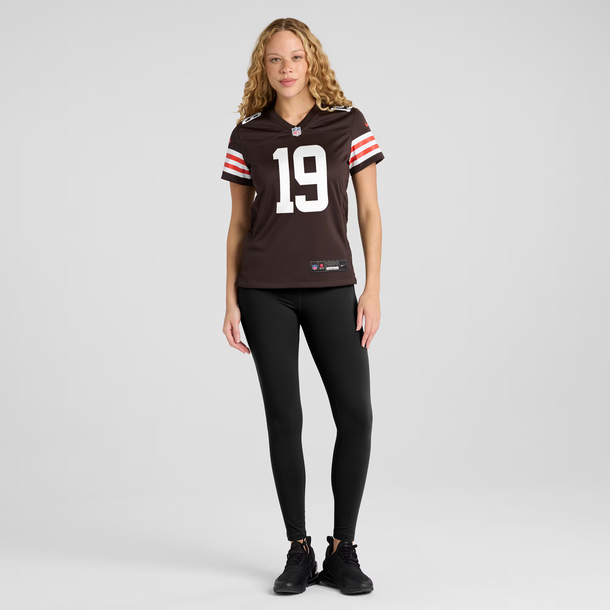 Bernie Kosar Cleveland Browns Nike Women's Game Retired Player Jersey - Brown